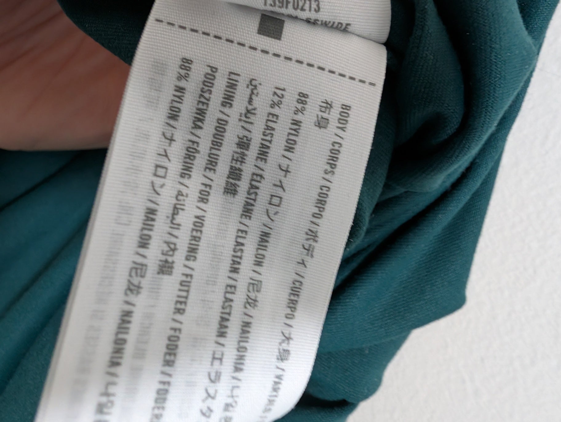 Abercrombie & Fitch faux wrap green bodysuit - Small