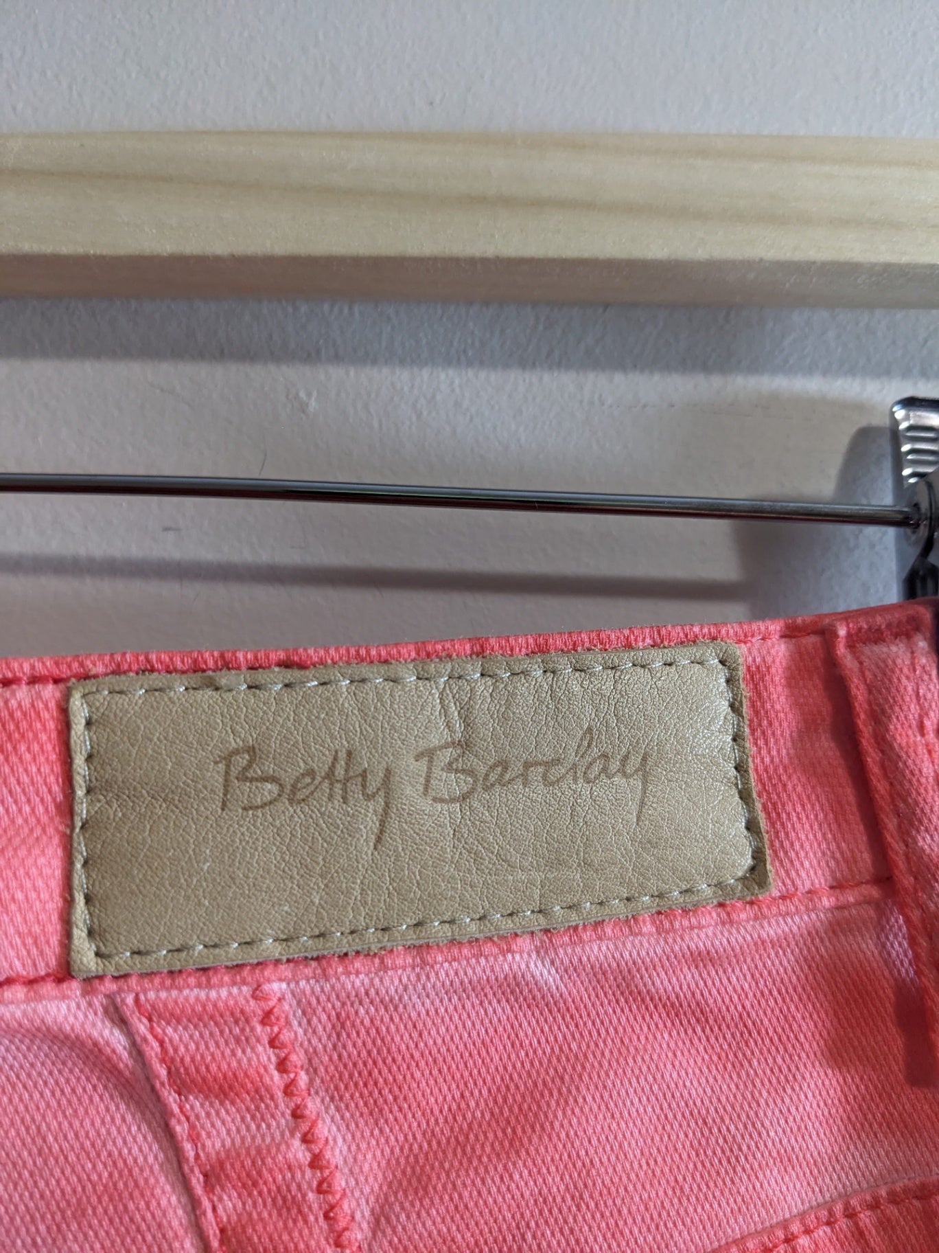 Betty Barclay Pink Denim Skirt - appears small