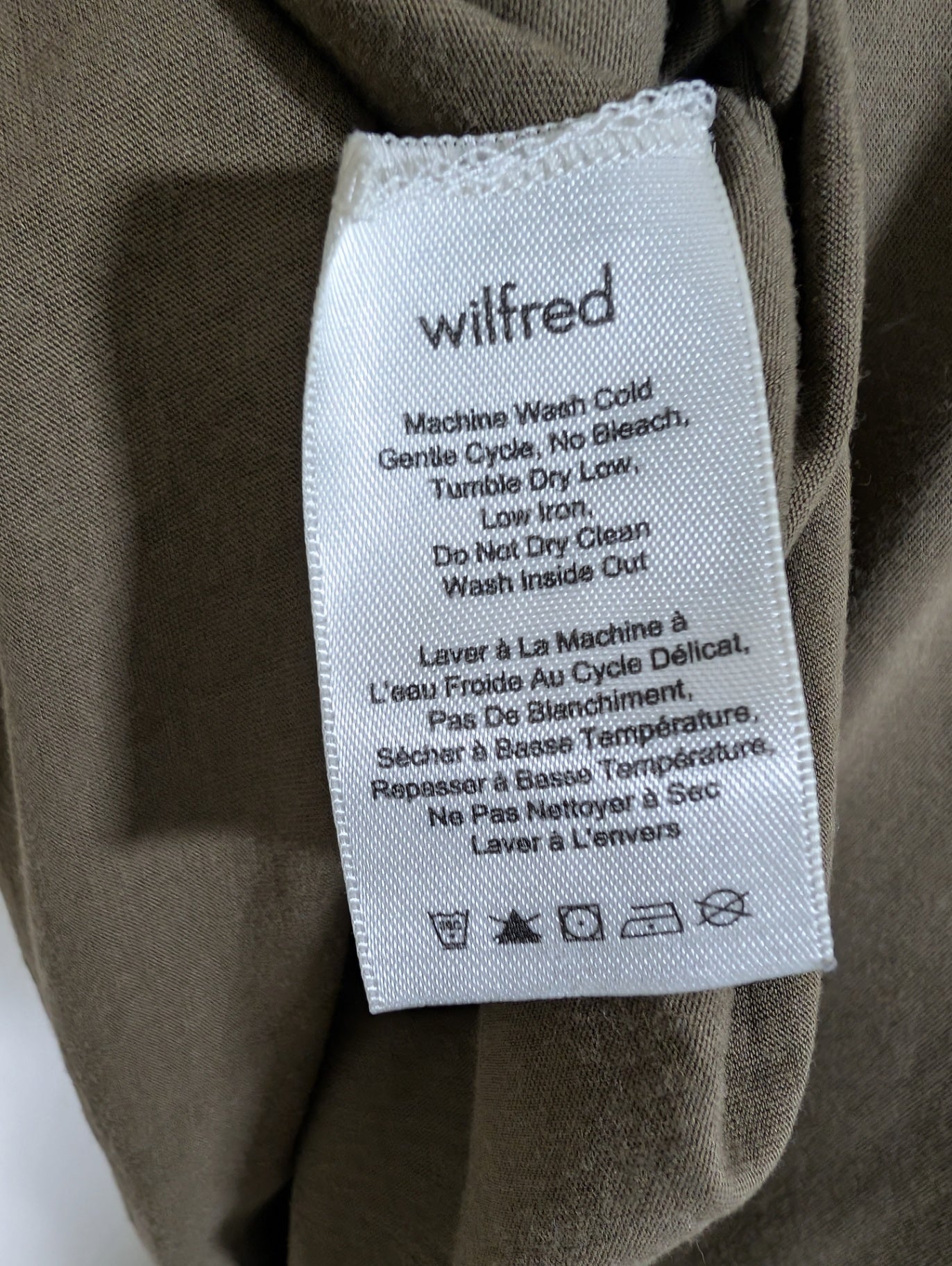 Wilfred olive t-shirt - Medium