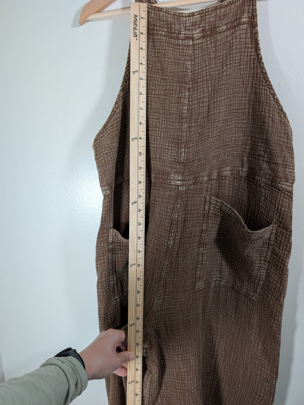 Easel wide leg overalls - Large