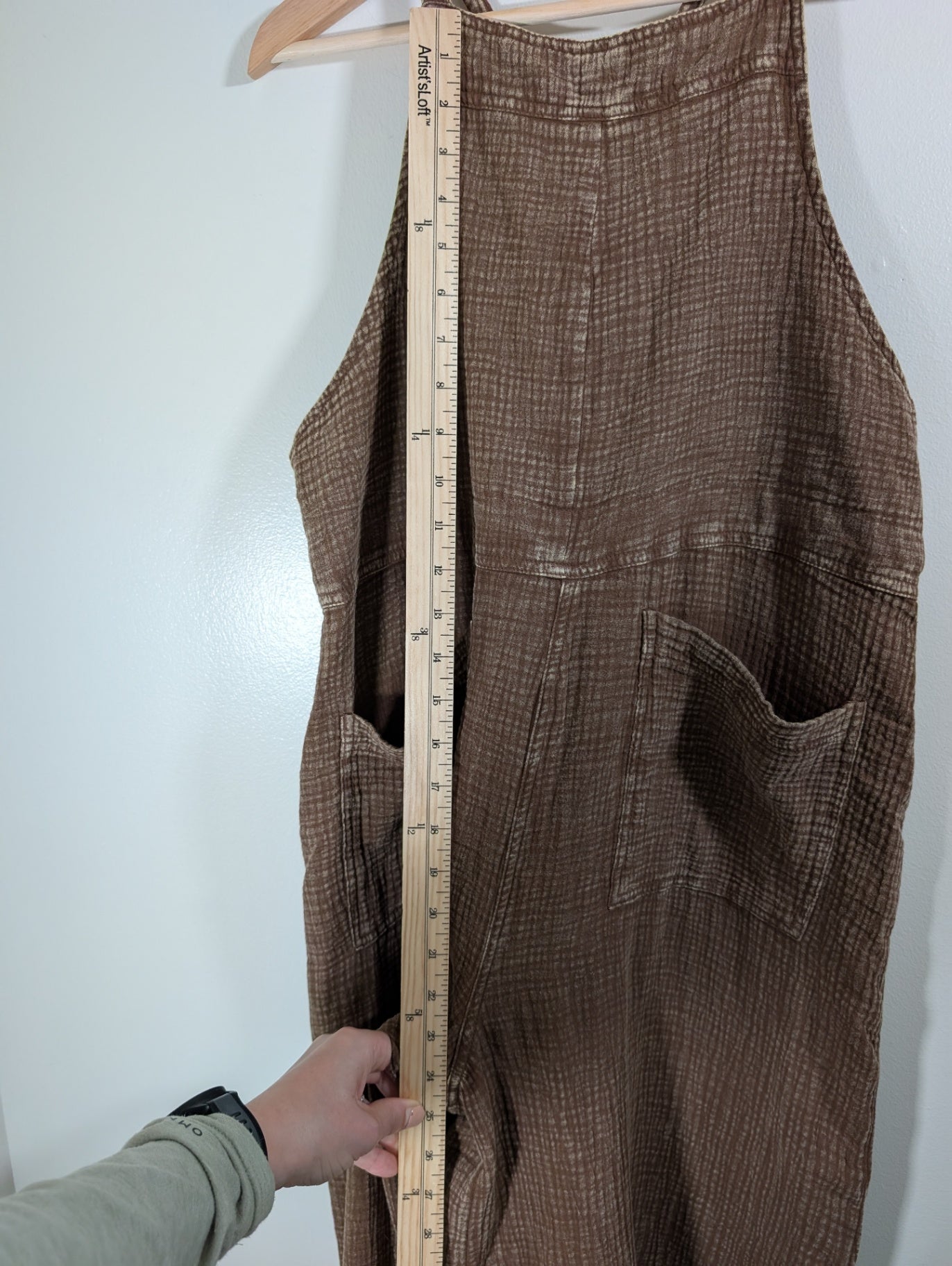 Easel wide leg overalls - Large