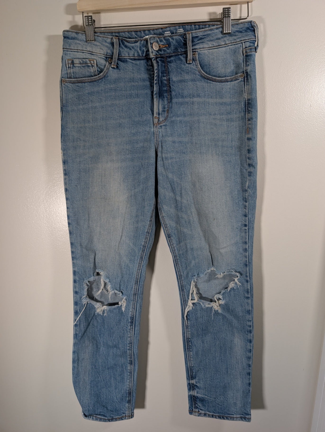 Old Navy power straight high rise jeans - SZ 10