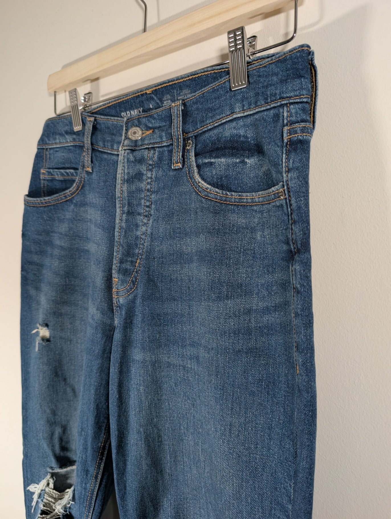 Old Navy sky-hi straight - SZ 6