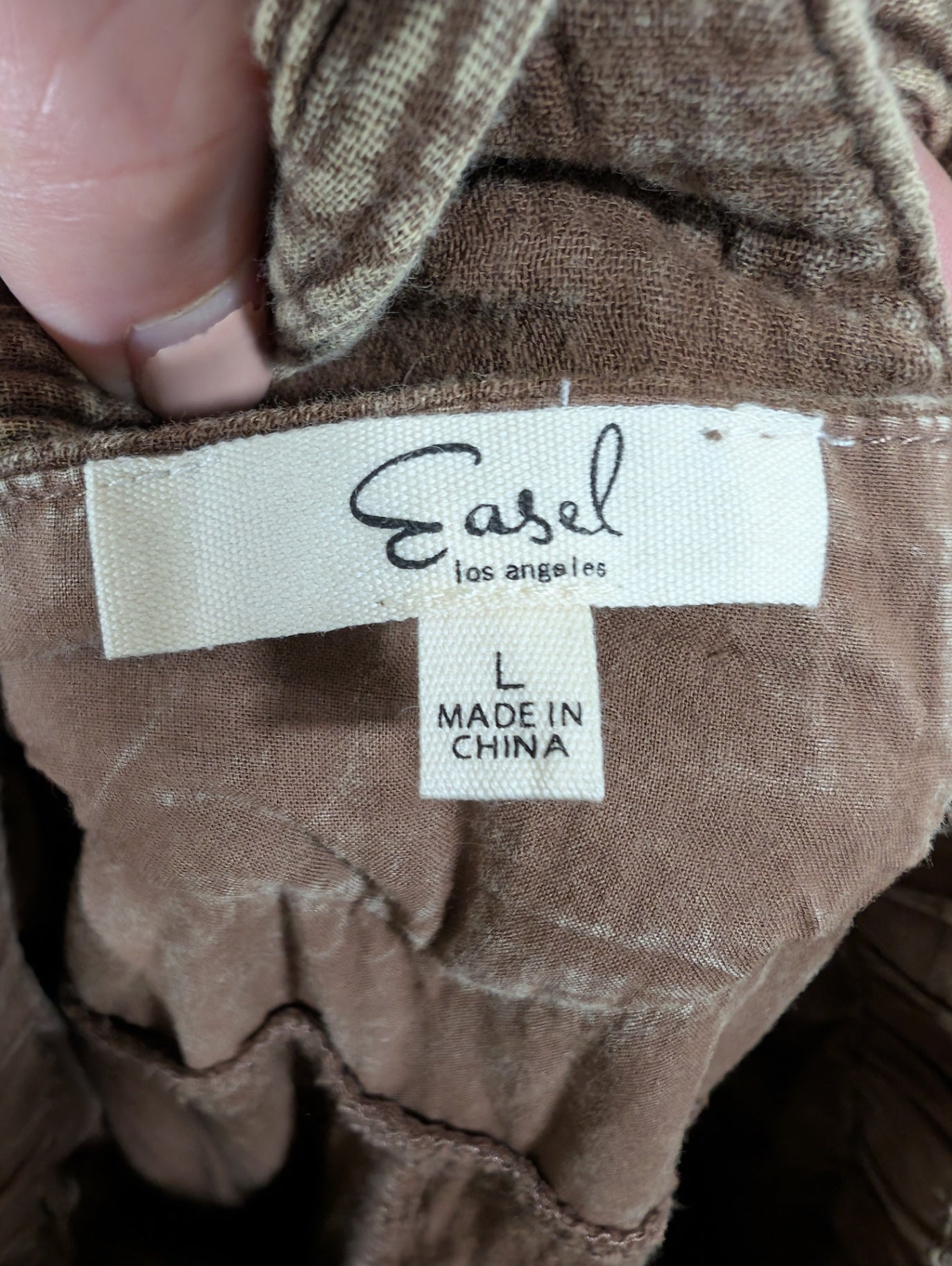 Easel wide leg overalls - Large