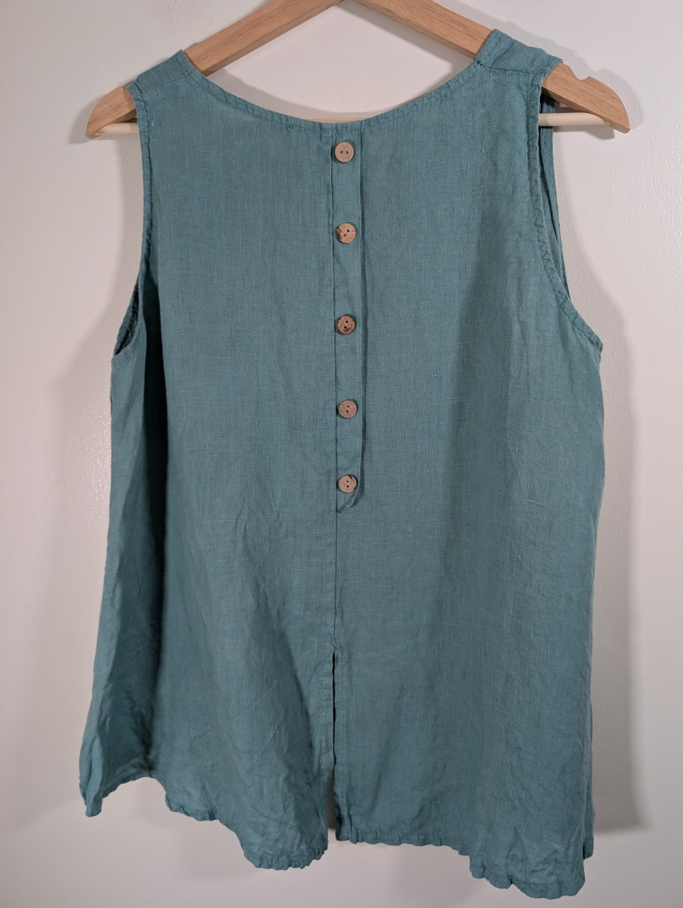 PURE linen blend blouse - Medium