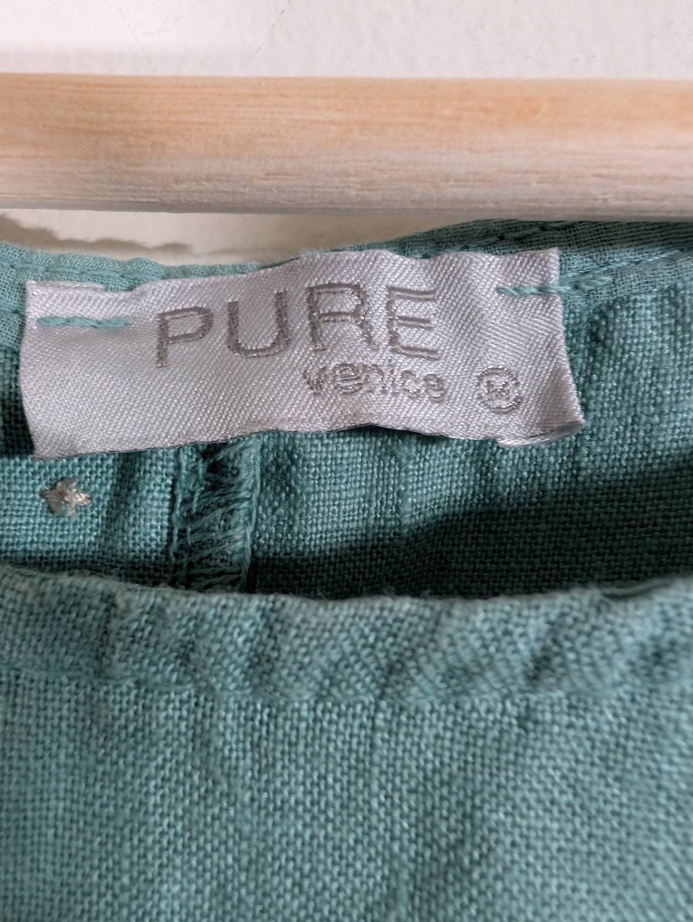 PURE linen blend blouse - Medium