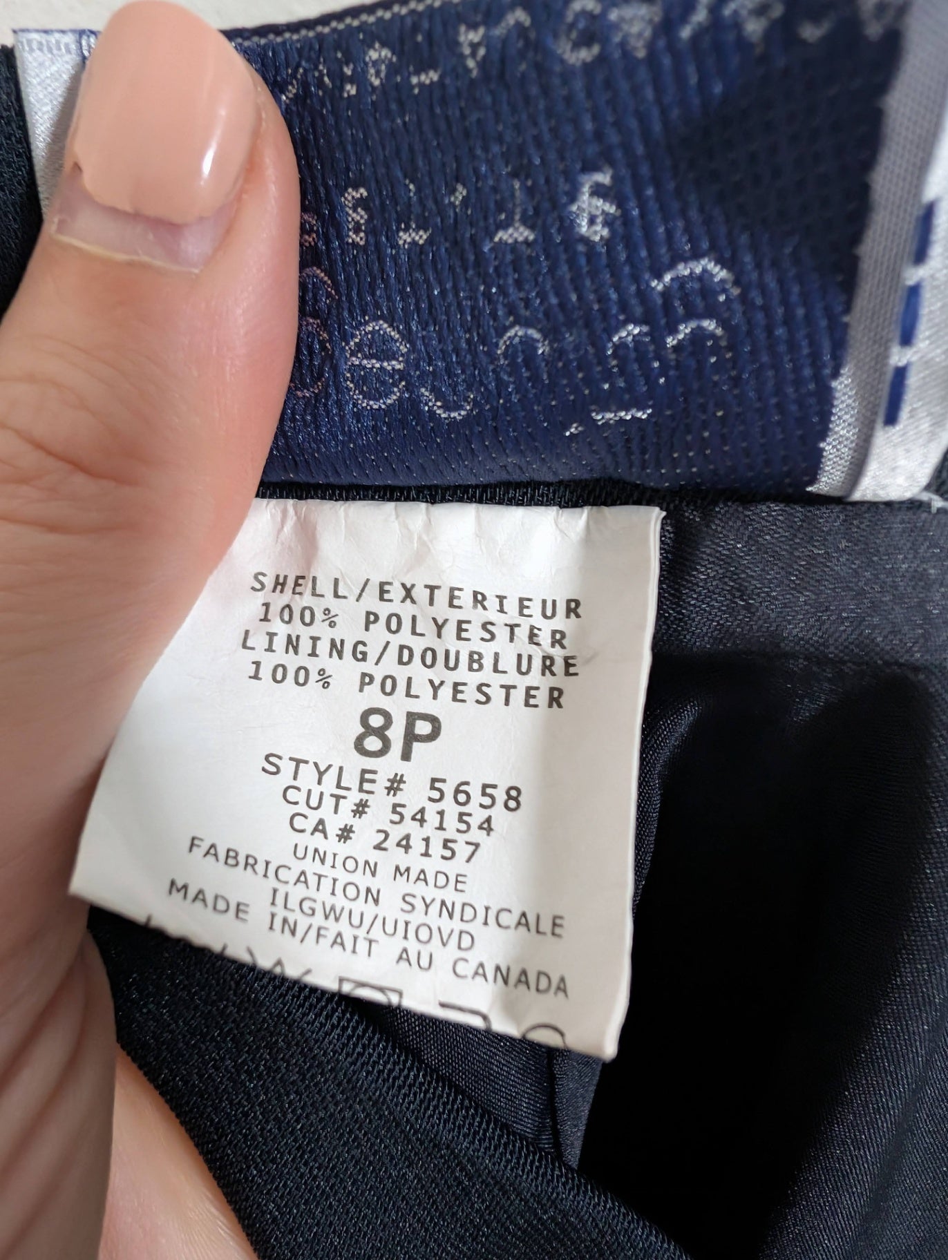 Ingenuity Petite navy trousers - 8