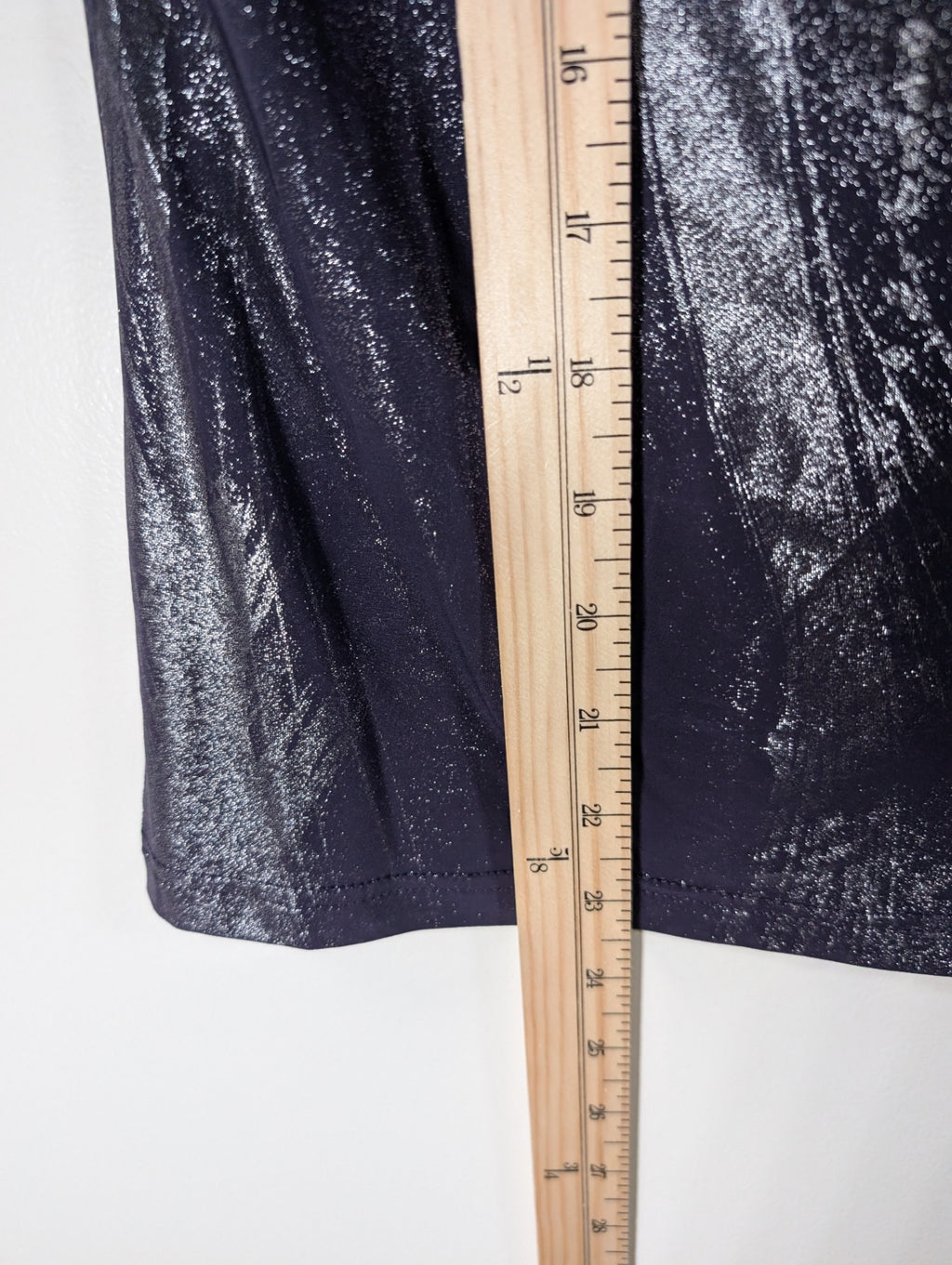 Jessica purple metallic blouse - Small