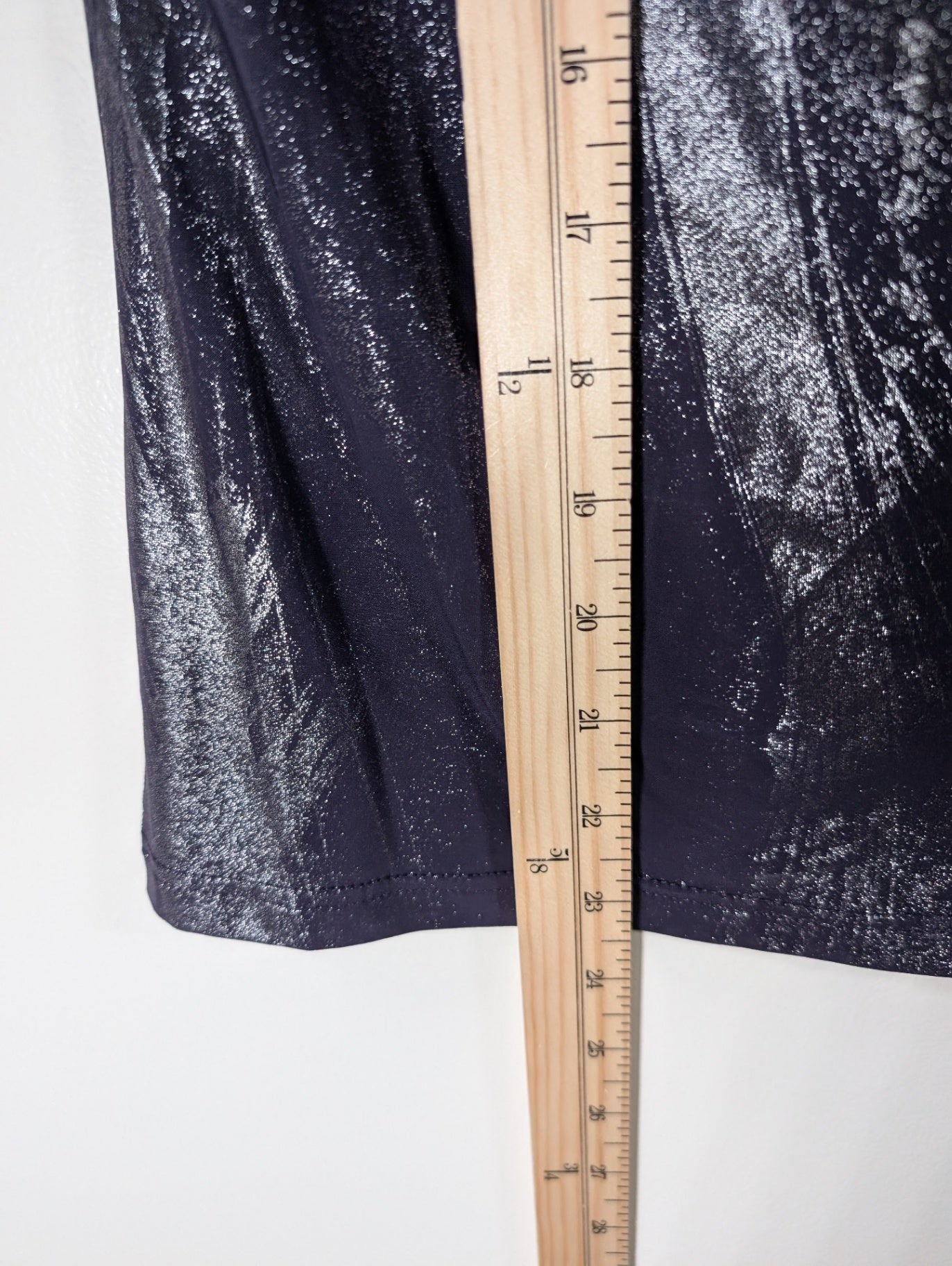 Jessica purple metallic blouse - Small