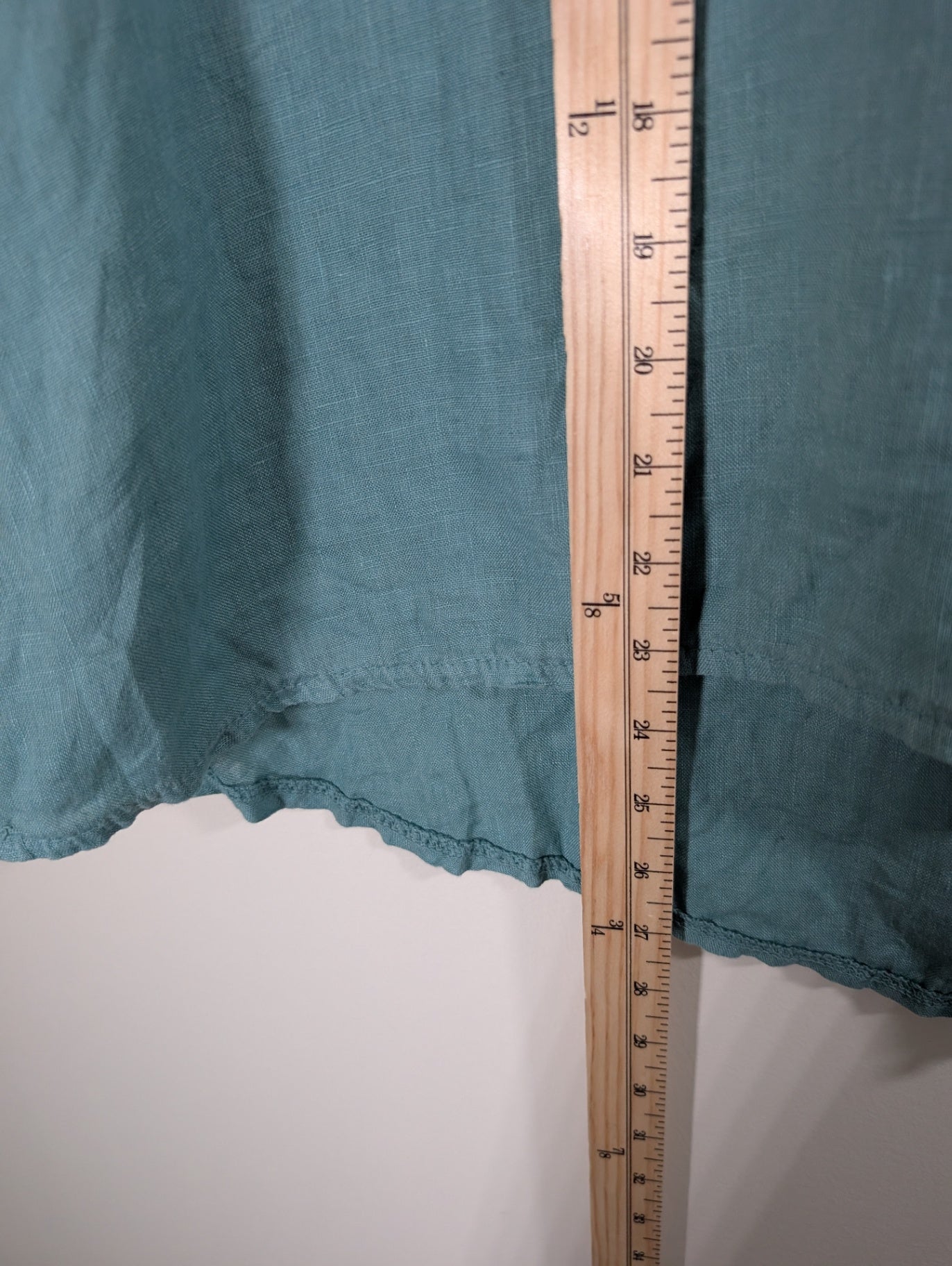 PURE linen blend blouse - Medium