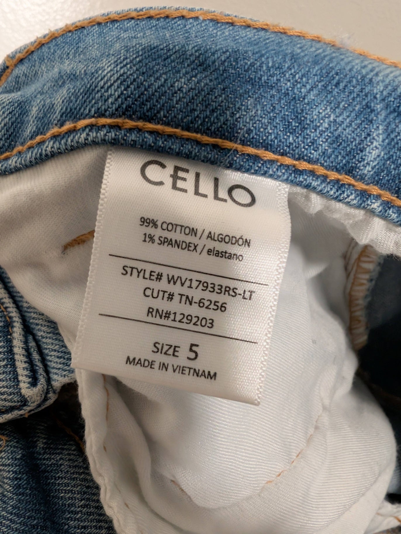 Cello straight jeans - SZ 5 (Minor Flaw)