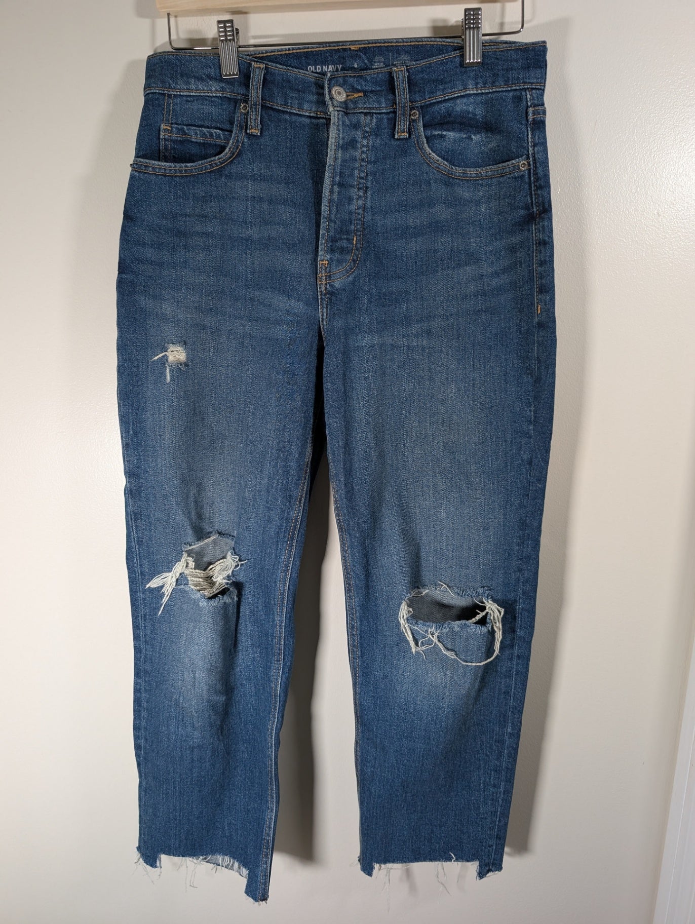 Old Navy sky-hi straight - SZ 6