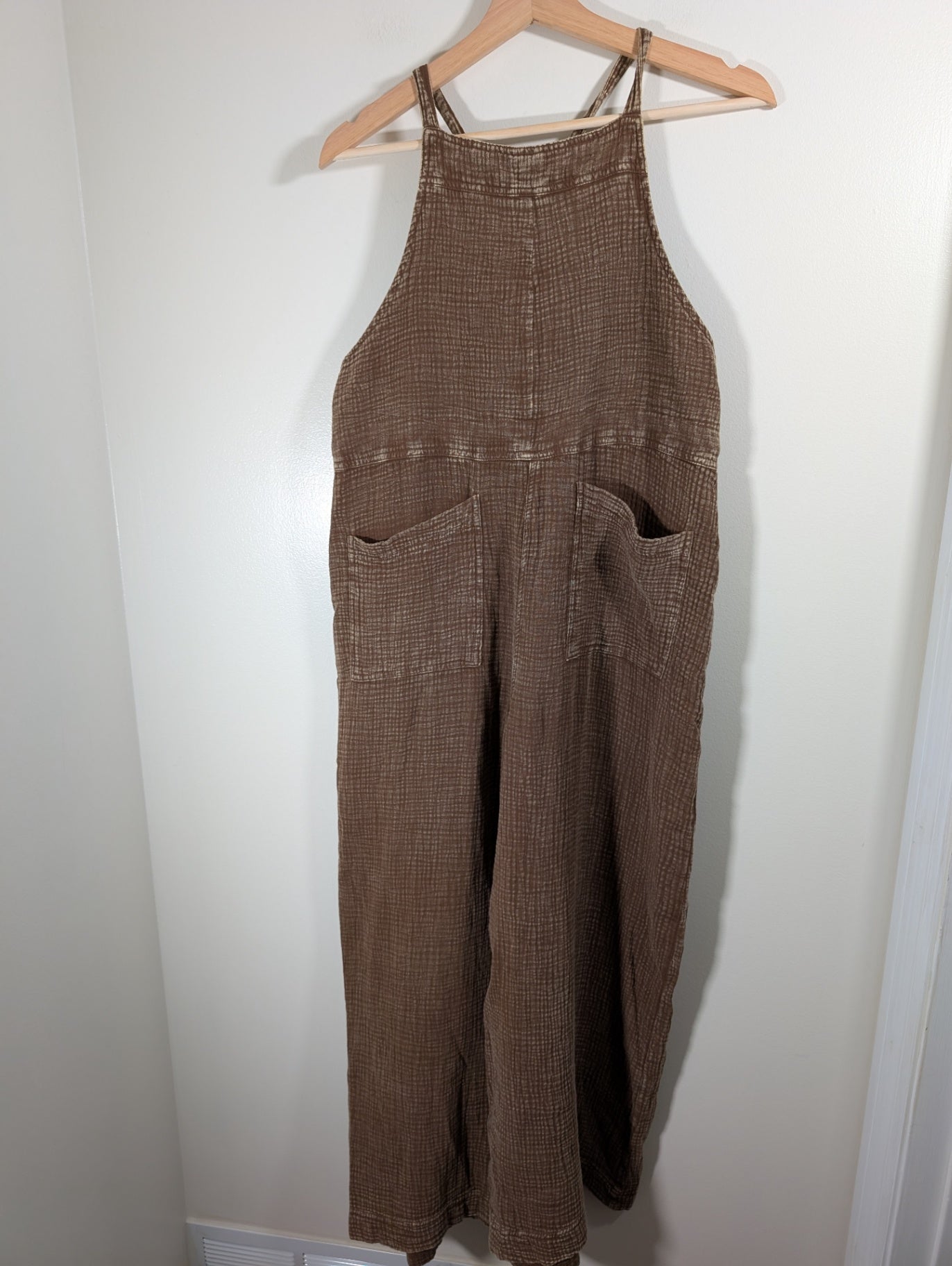 Easel wide leg overalls - Large
