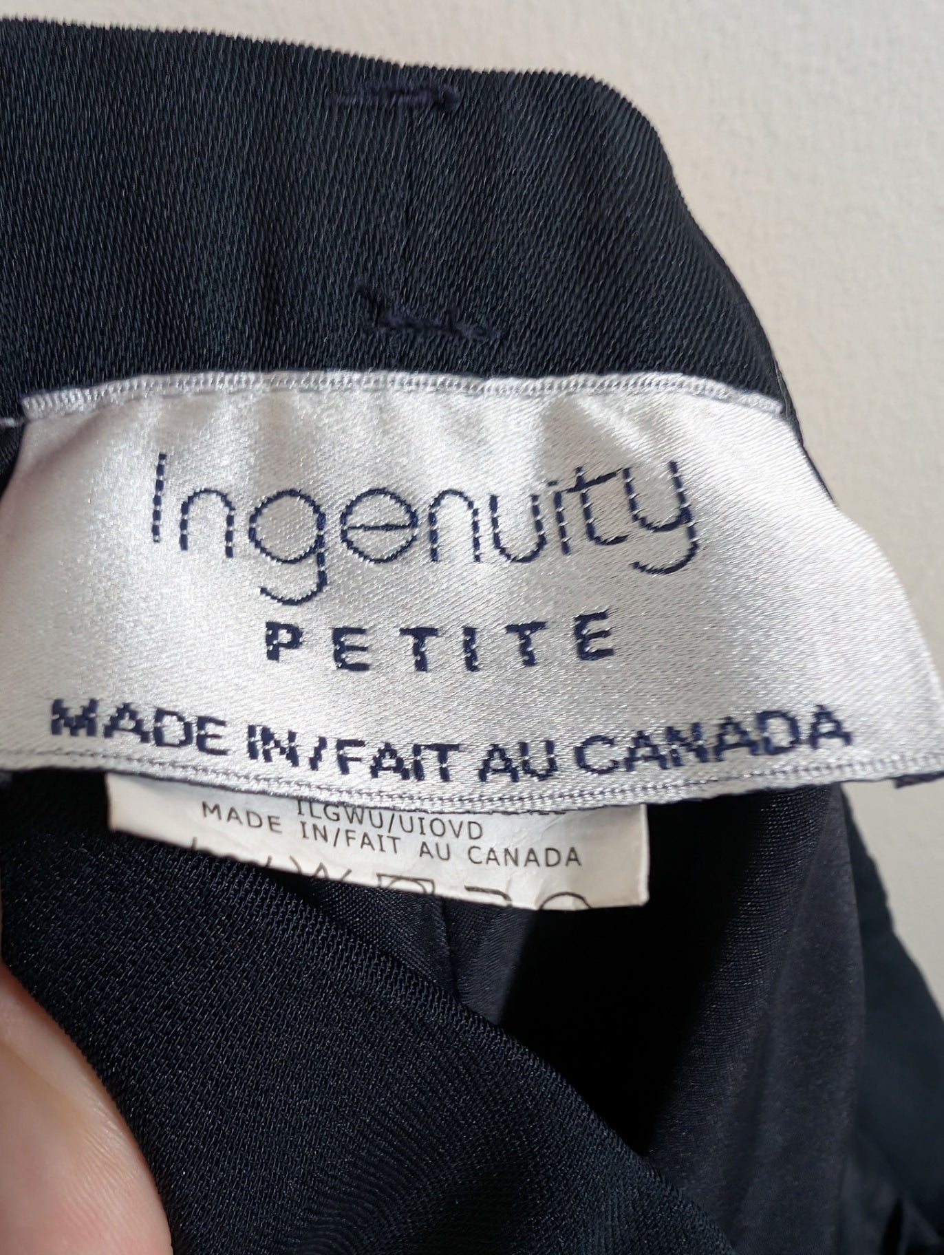 Ingenuity Petite navy trousers - 8