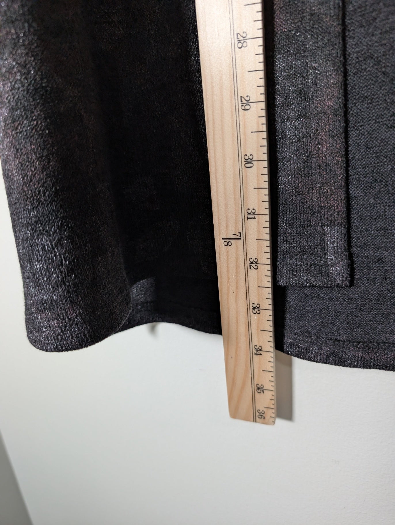 Laura black floral cardigan - Medium