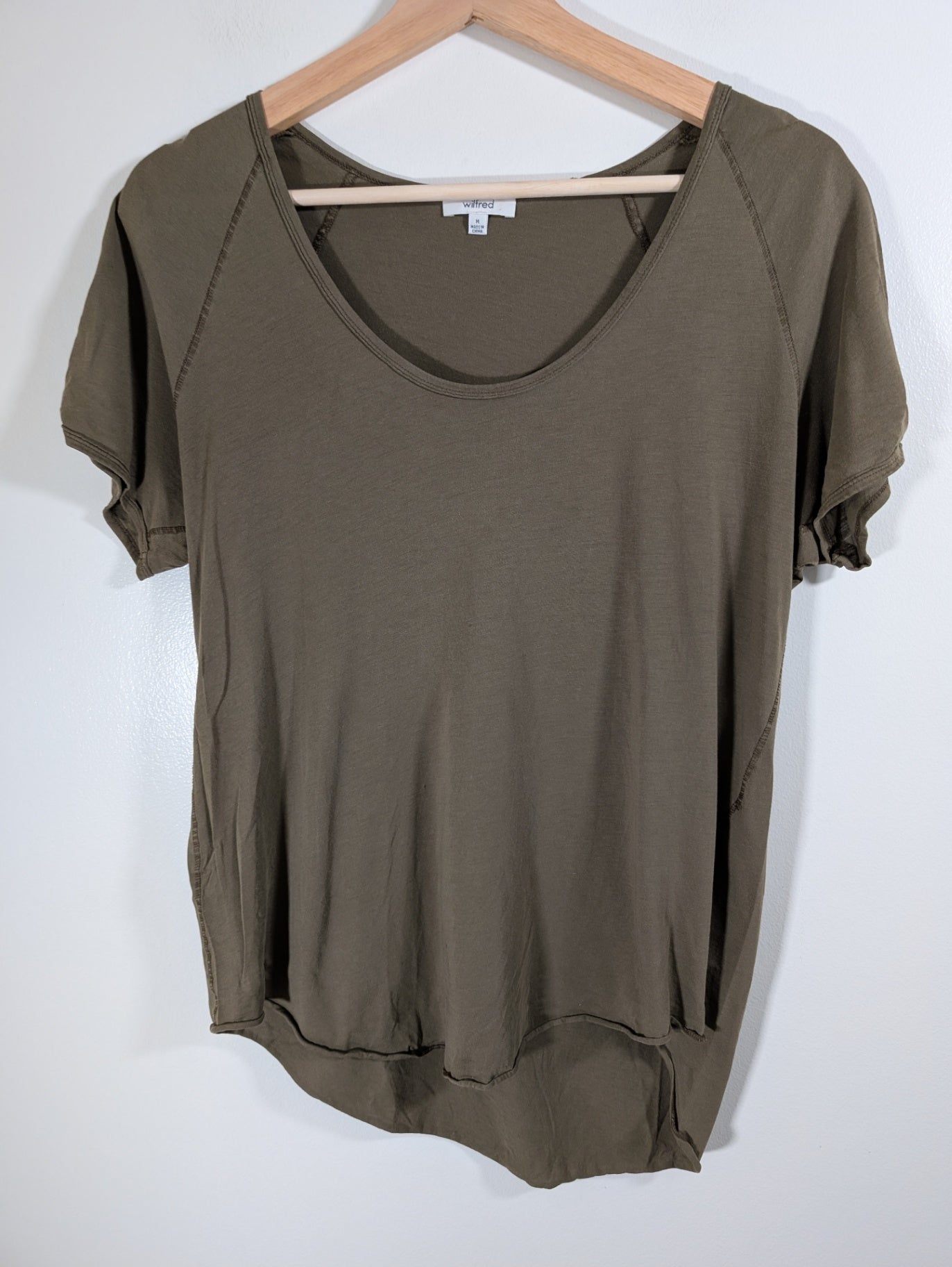 Wilfred olive t-shirt - Medium