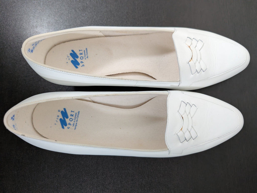 Vintage heeled loafers - 8.5