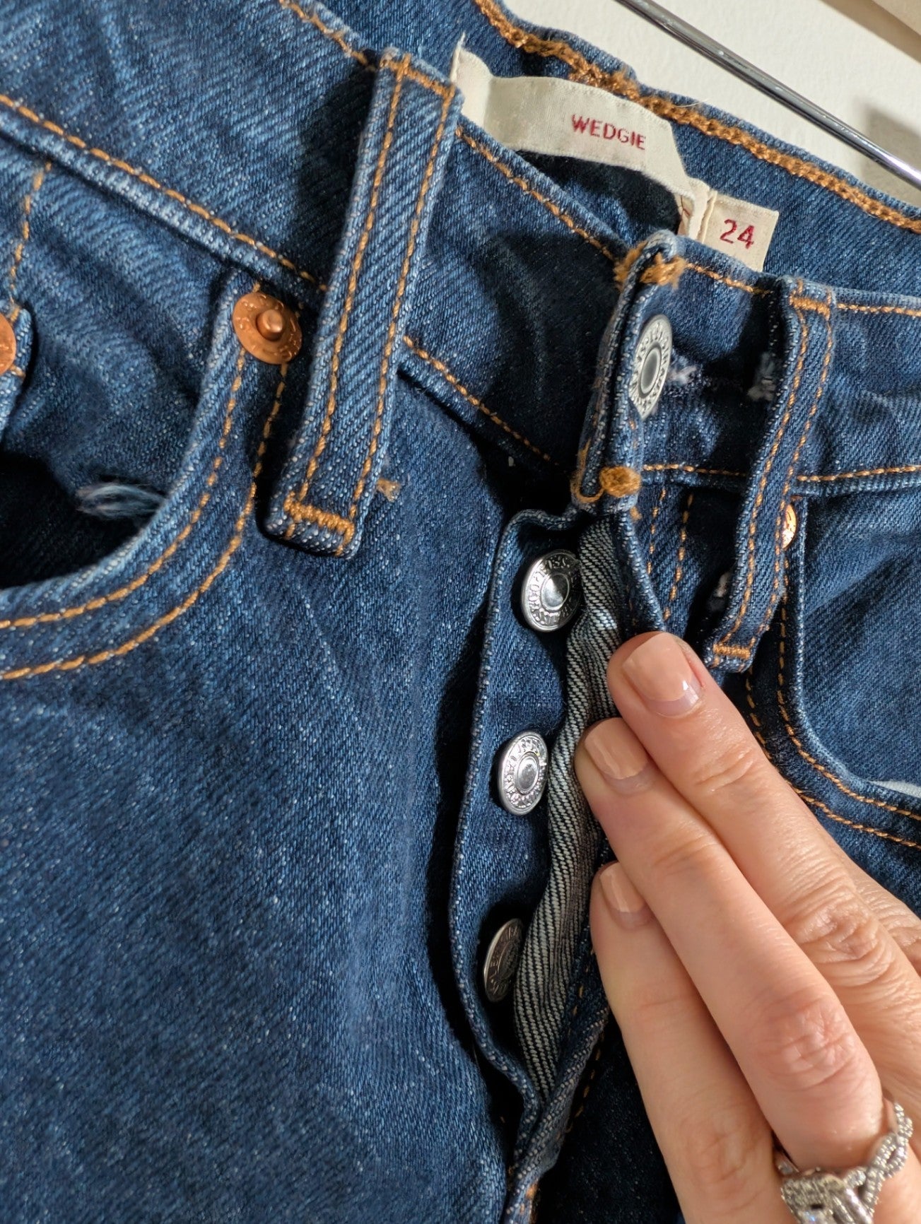 Levi's wedgie jeans - 24
