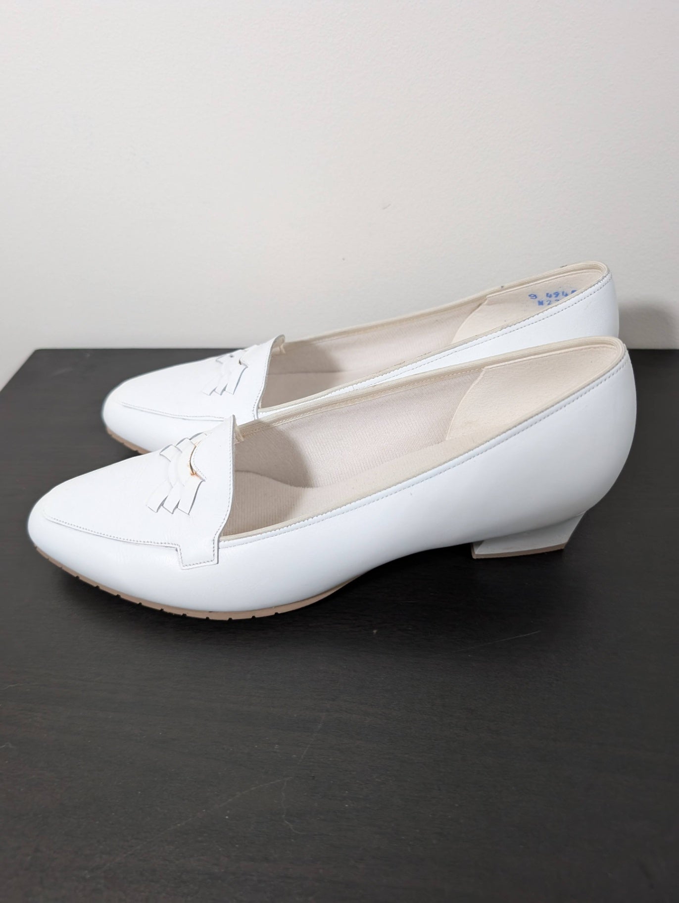 Vintage heeled loafers - 8.5