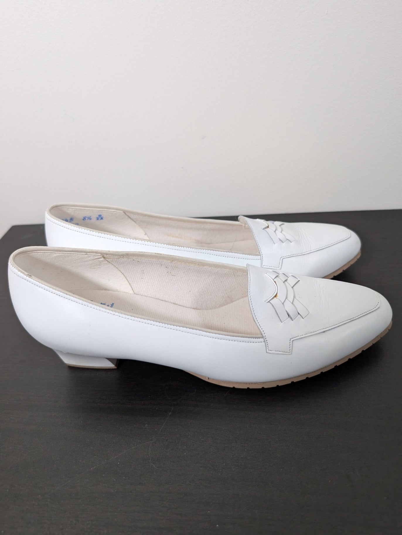 Vintage heeled loafers - 8.5