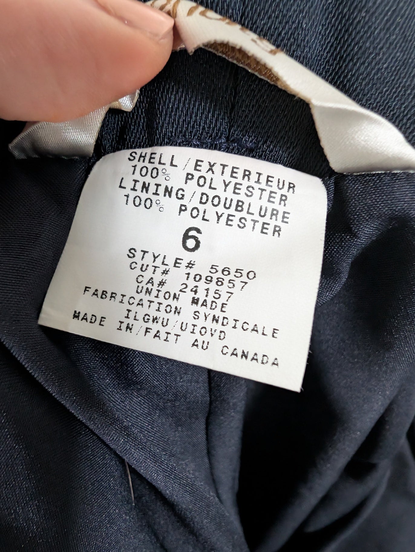 Ingenuity navy trousers - 6