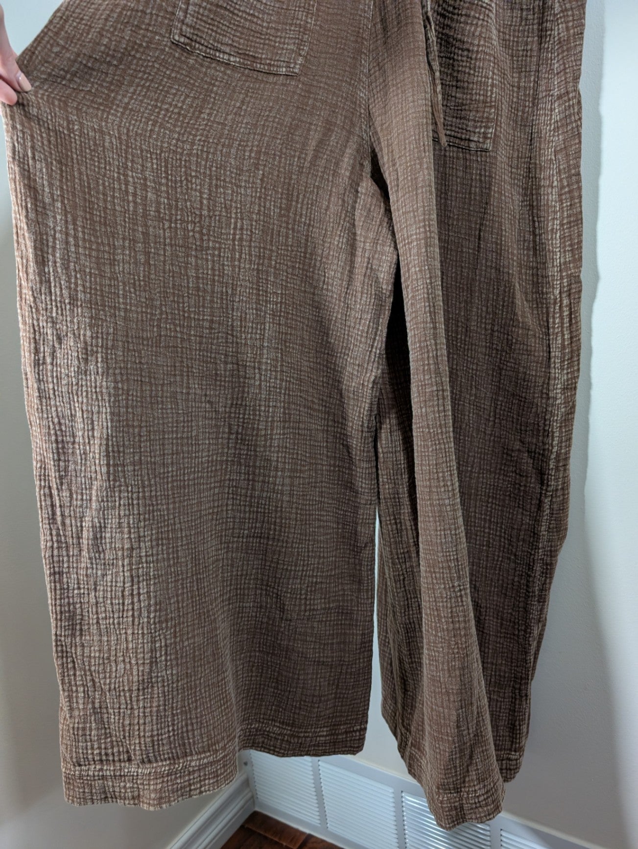 Easel wide leg overalls - Large