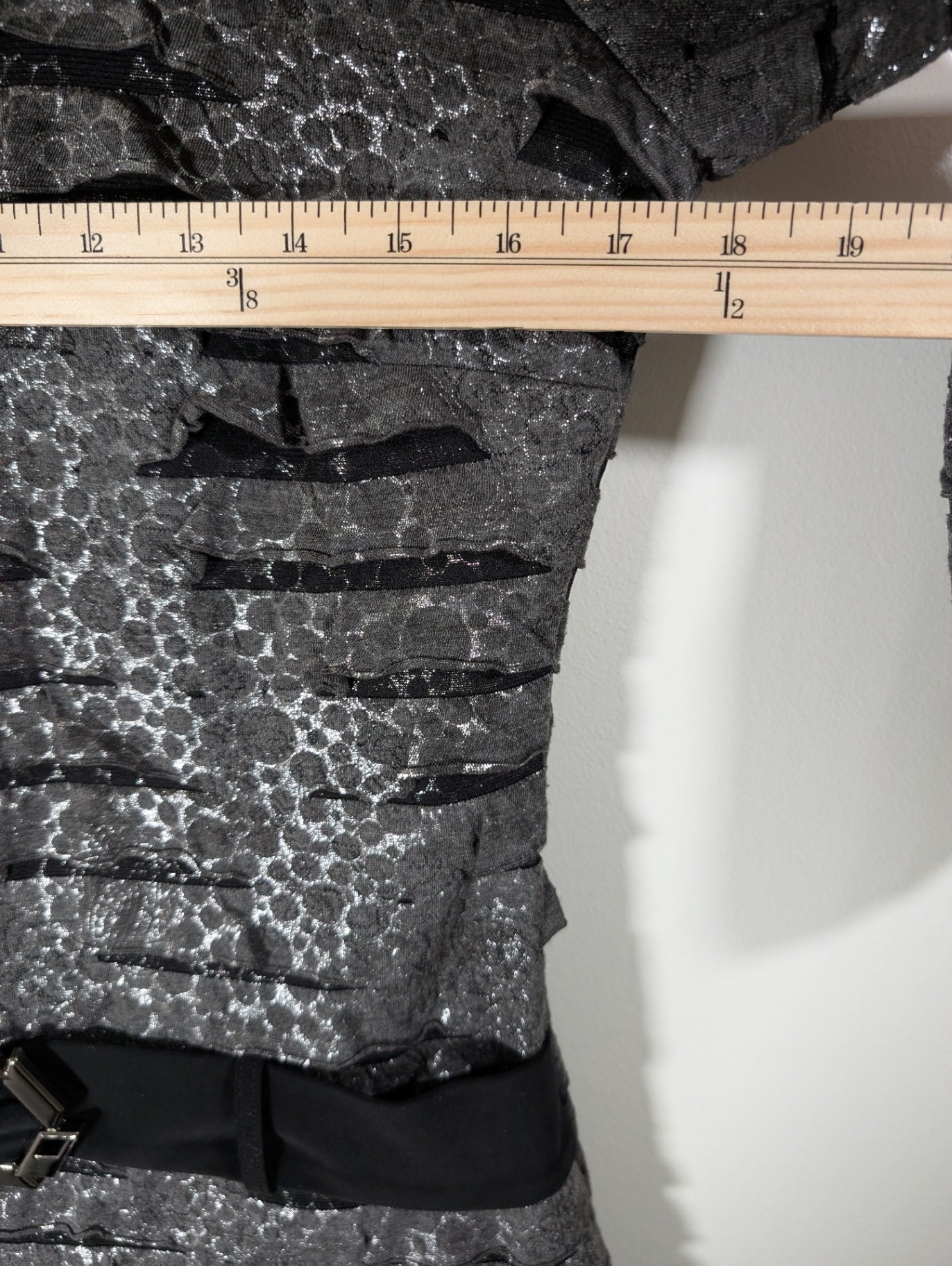 Frank Lyman silver blouse - 6