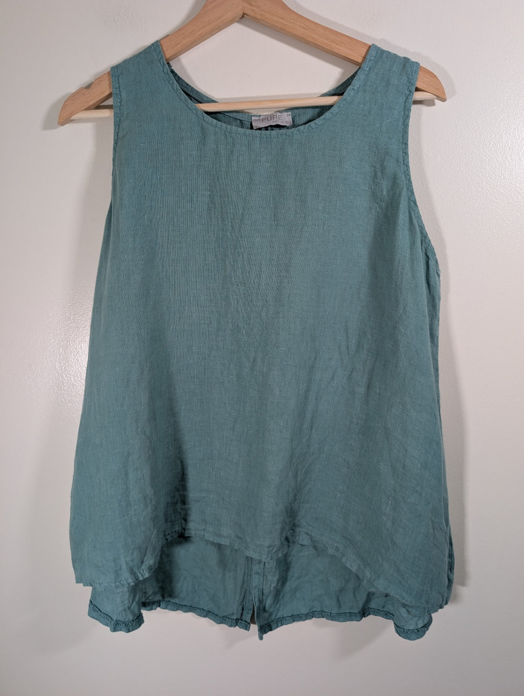 PURE linen blend blouse - Medium