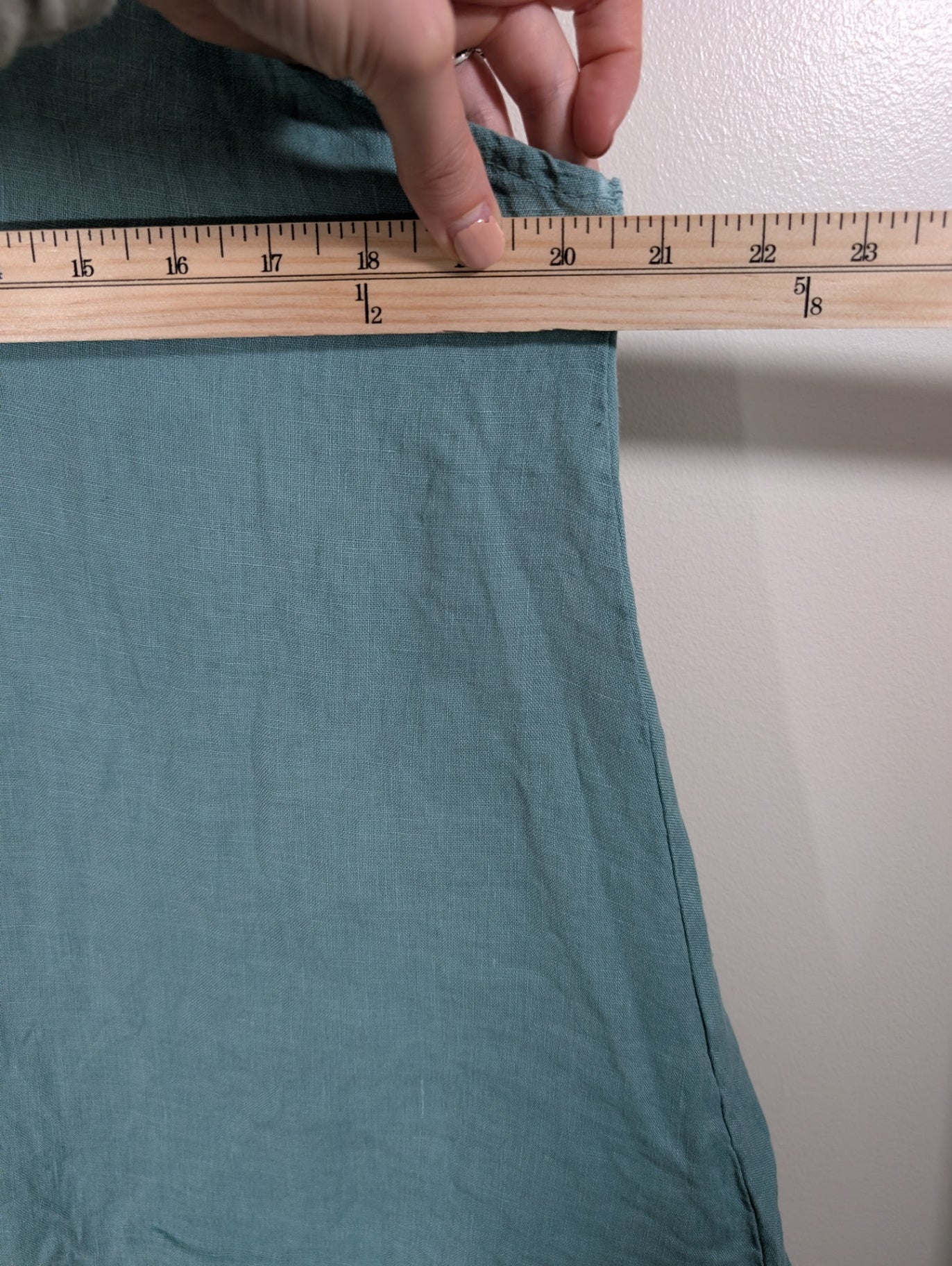 PURE linen blend blouse - Medium