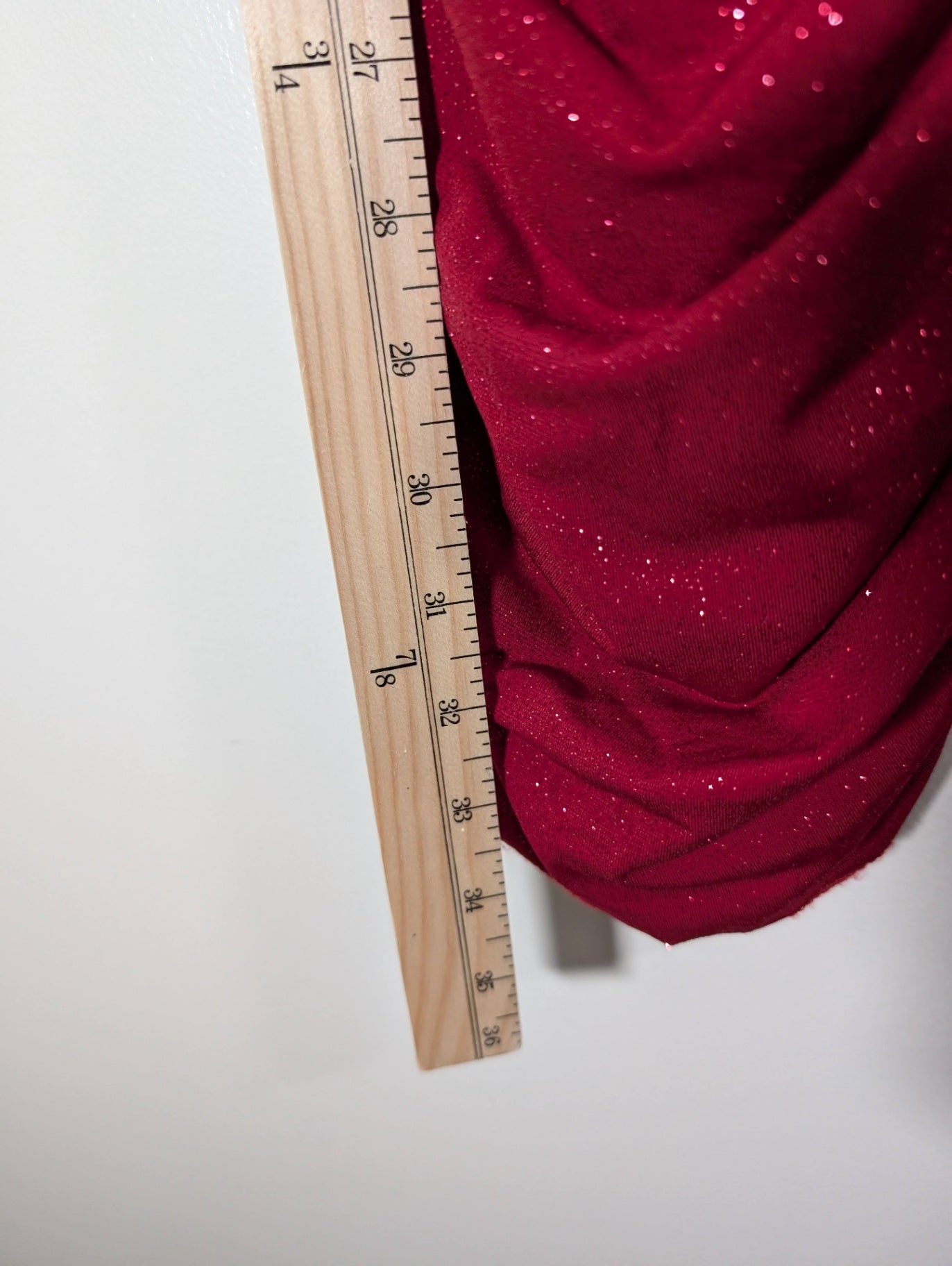 eclipse red glitter dress - Medium