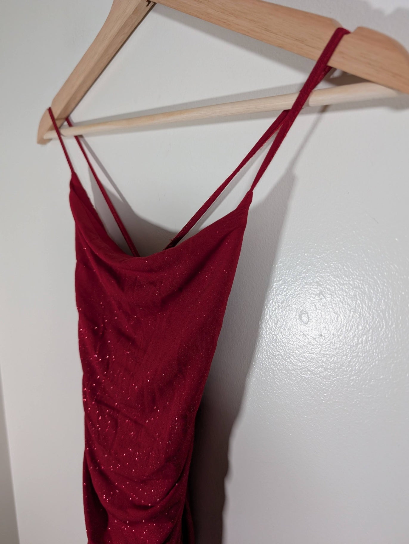 eclipse red glitter dress - Medium