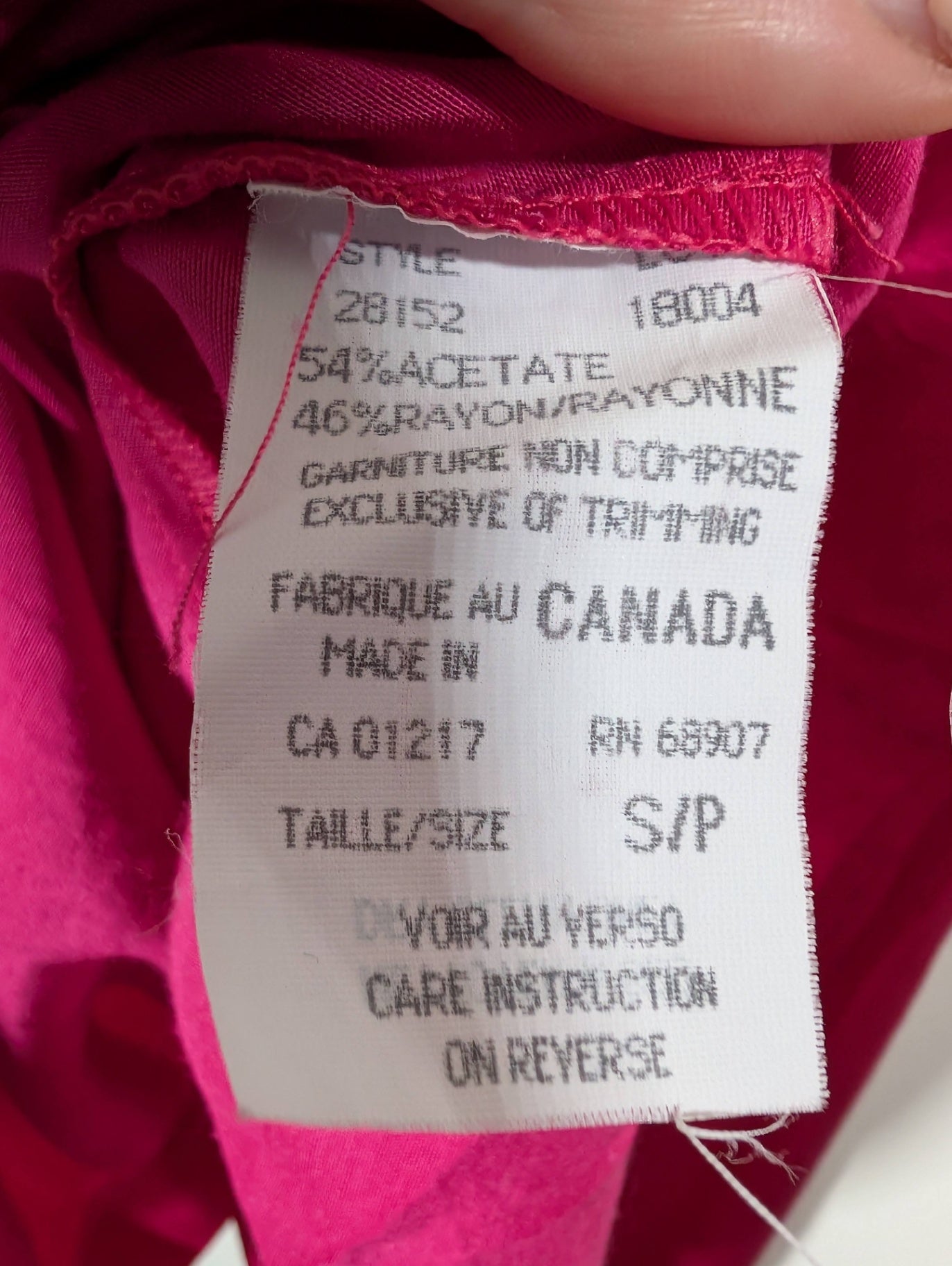 Le Château satin wrap dress - Small