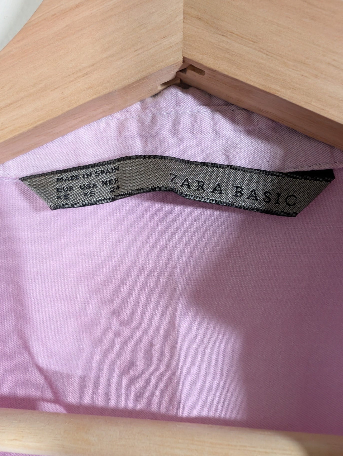 Zara purple button up - XS