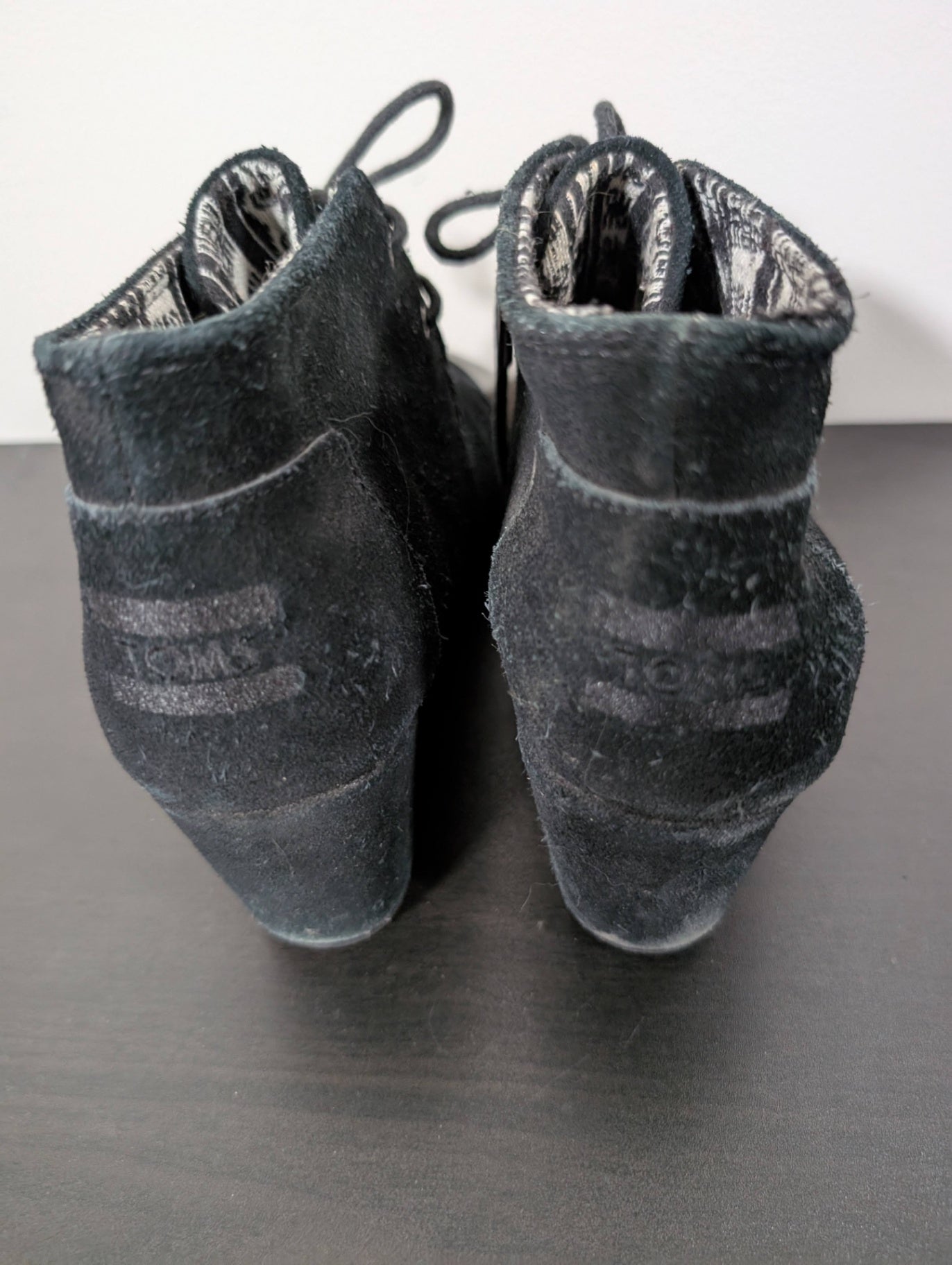 Toms wedge boot - SZ 7