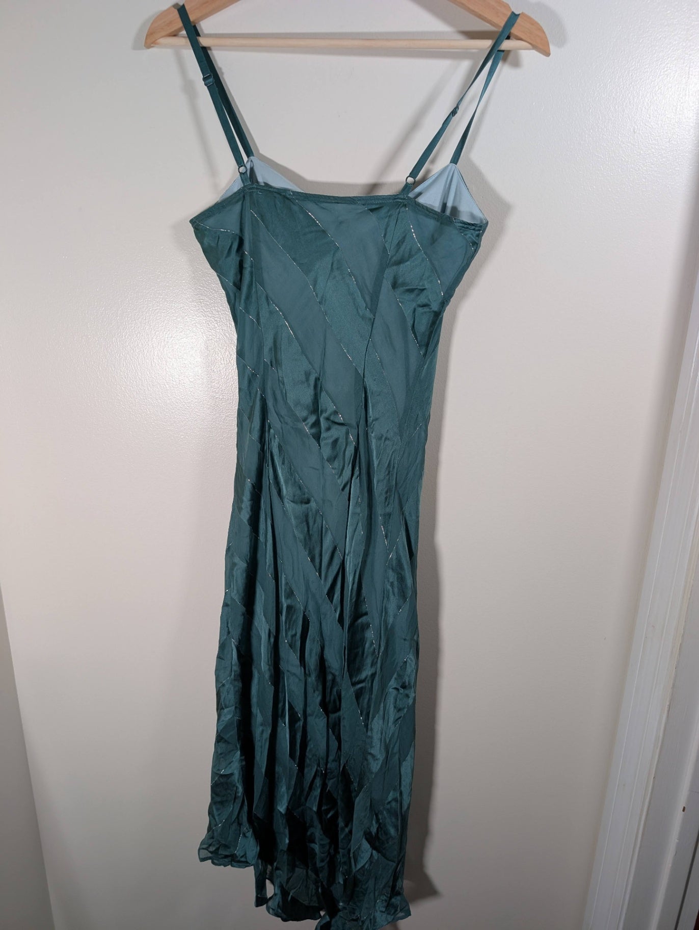 RW&Co. green tie-front dress - Small