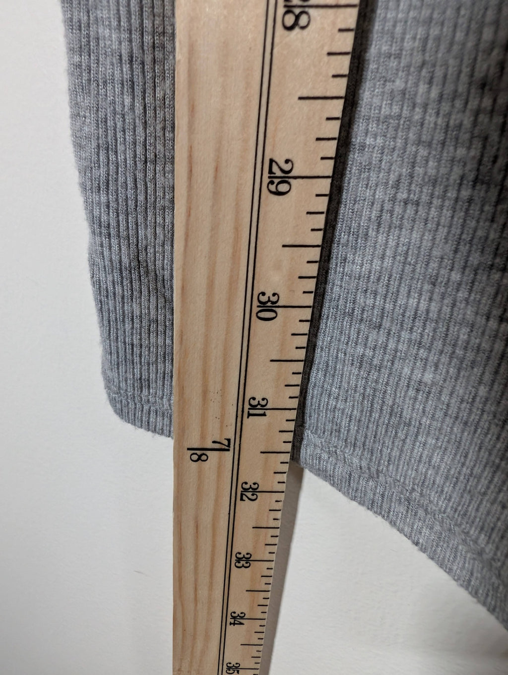 Garage grey ribbed dress - Small