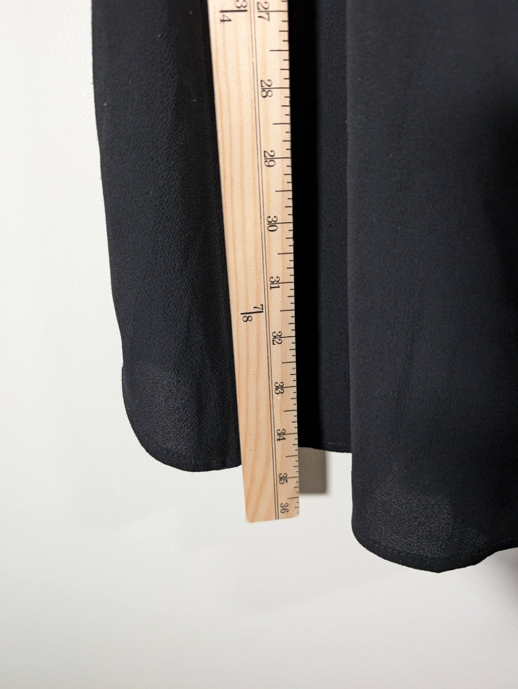 Monteau long-sleeve black dress - Medium