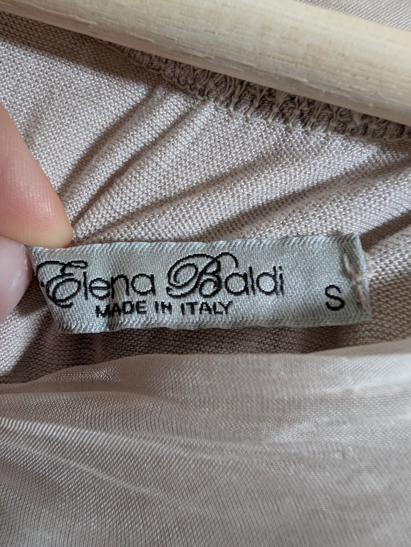 Elena Baldi silk blouse - Small (minor flaw)