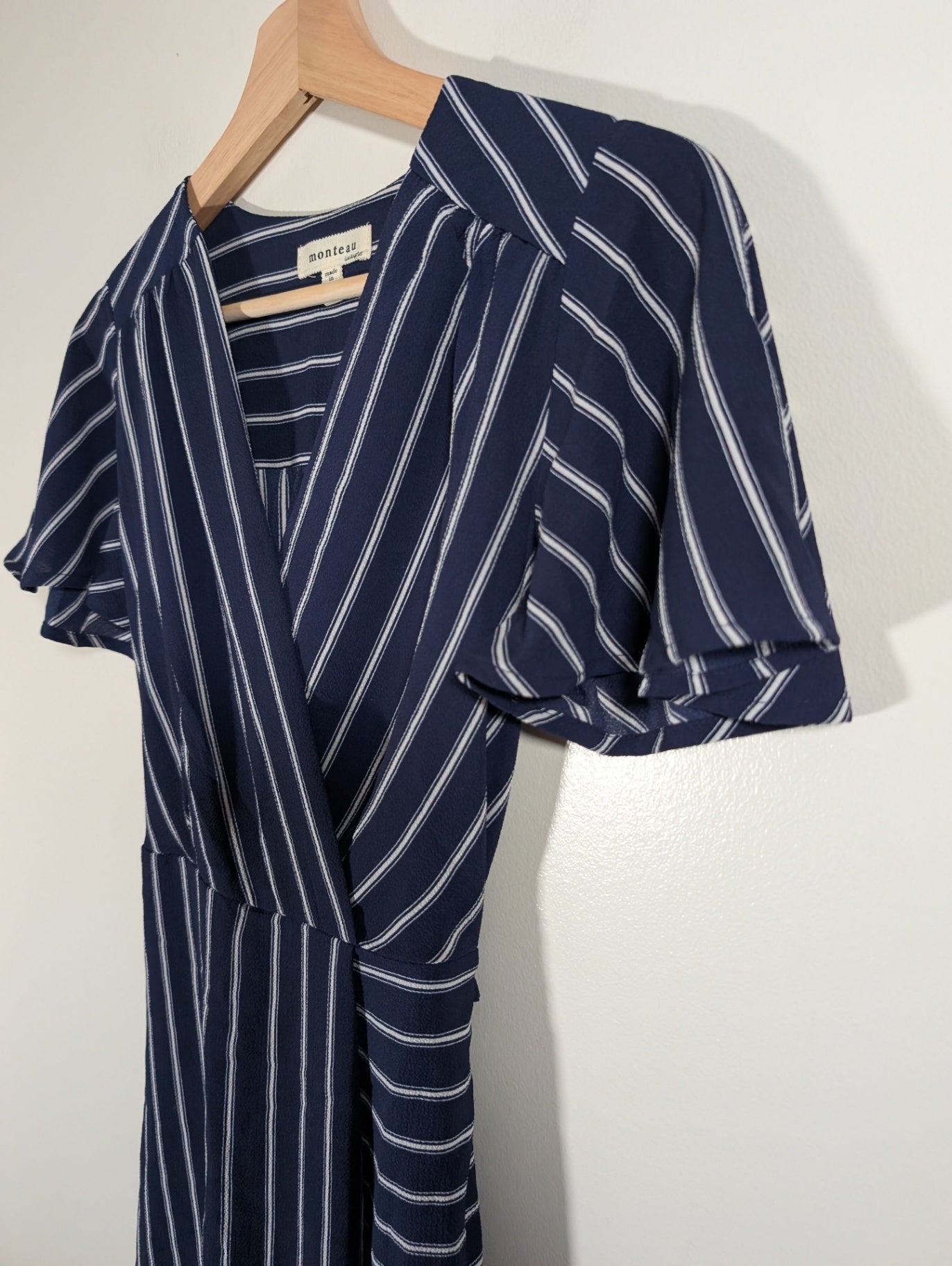 Monteau striped dress - Small