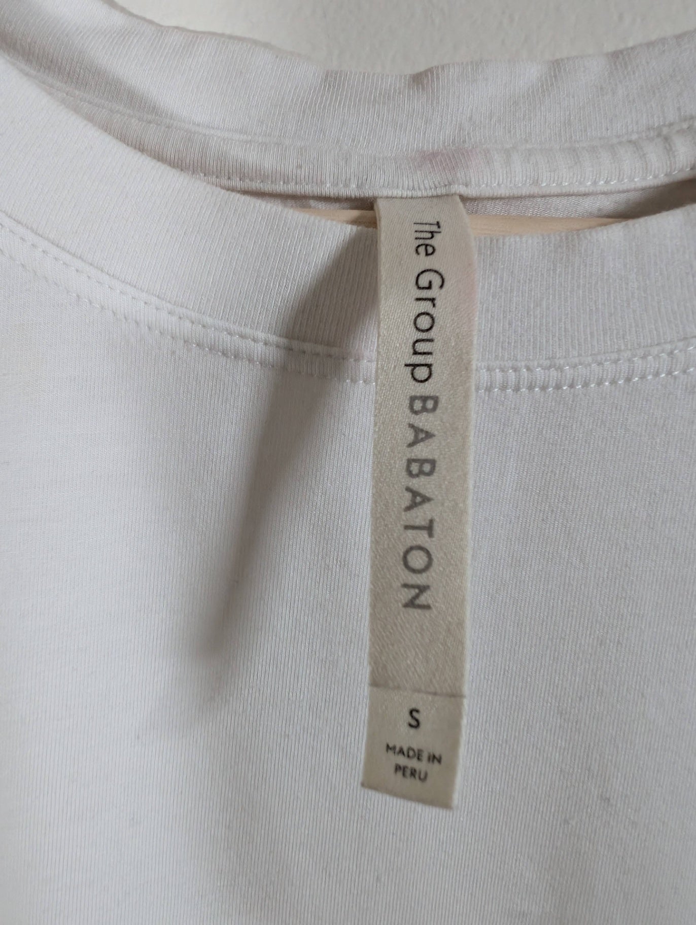 Babaton white t-shirt - Small