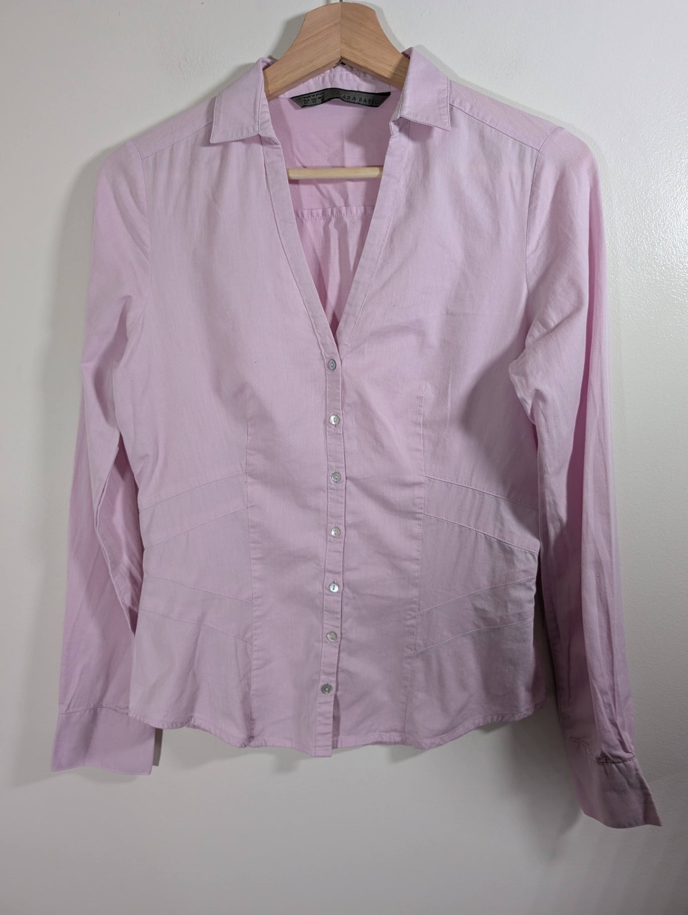 Zara purple button up - XS