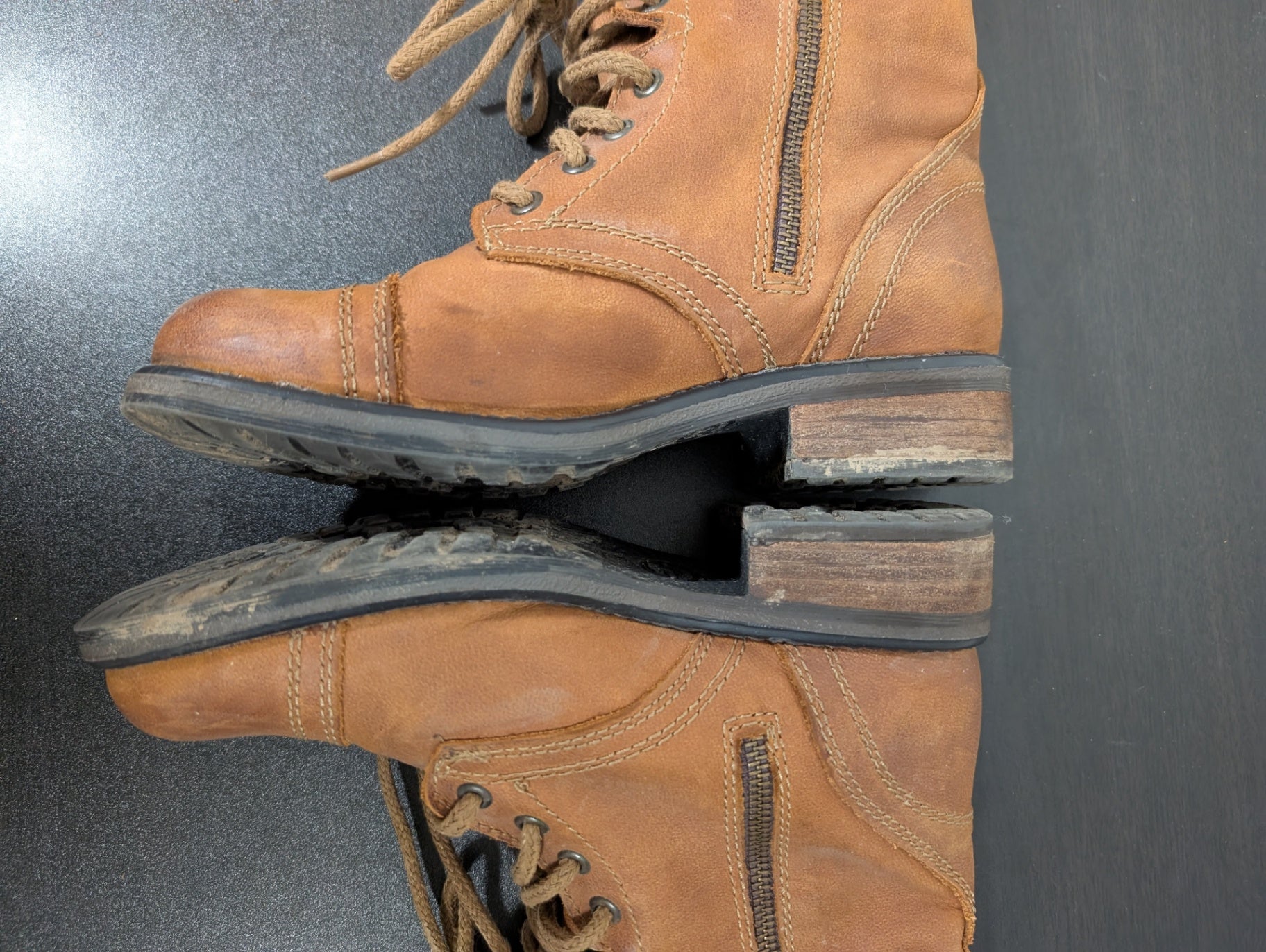 Steve Madden lace up boots - 7.5M