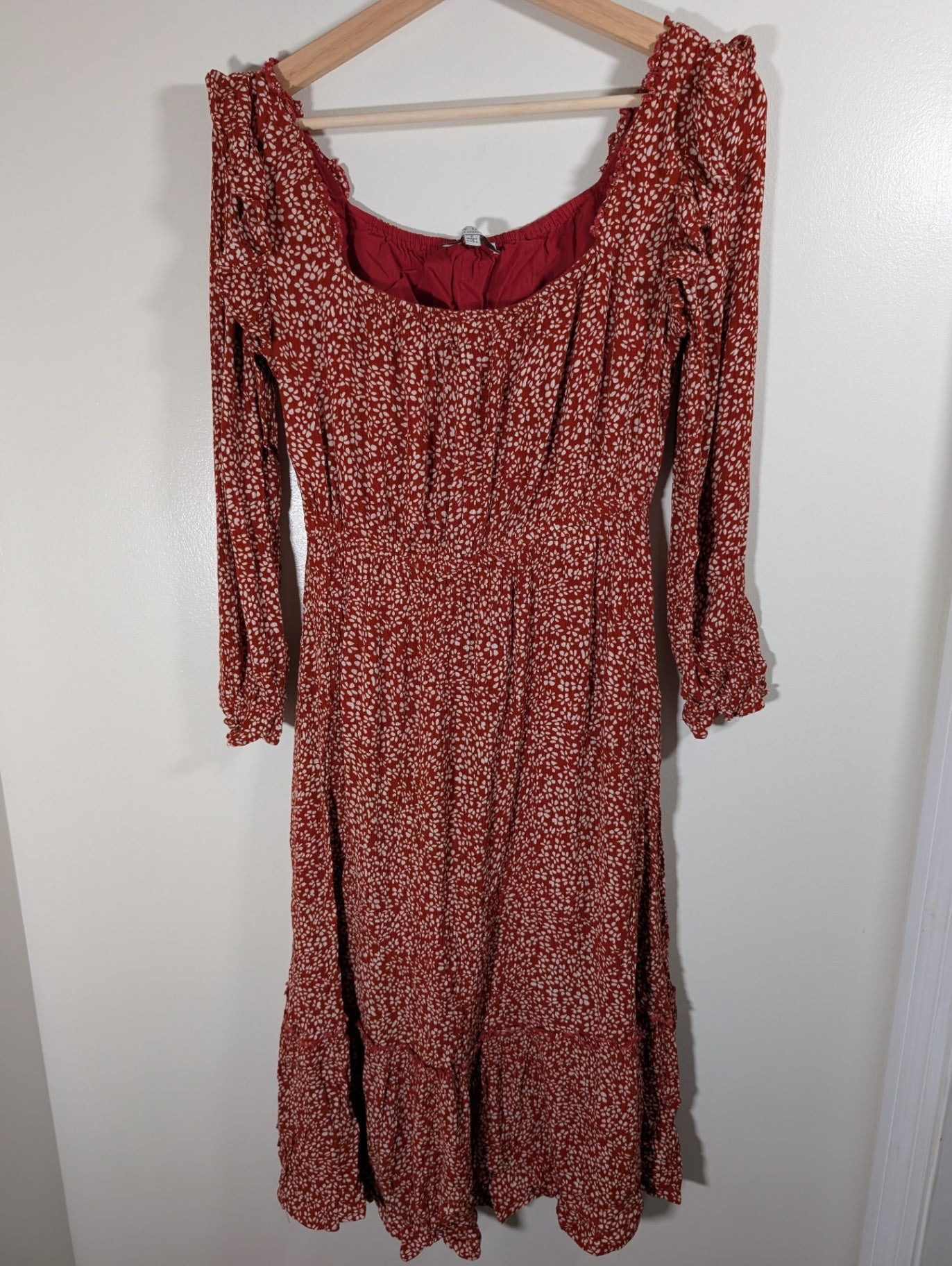 Hayden red floral dress - Small