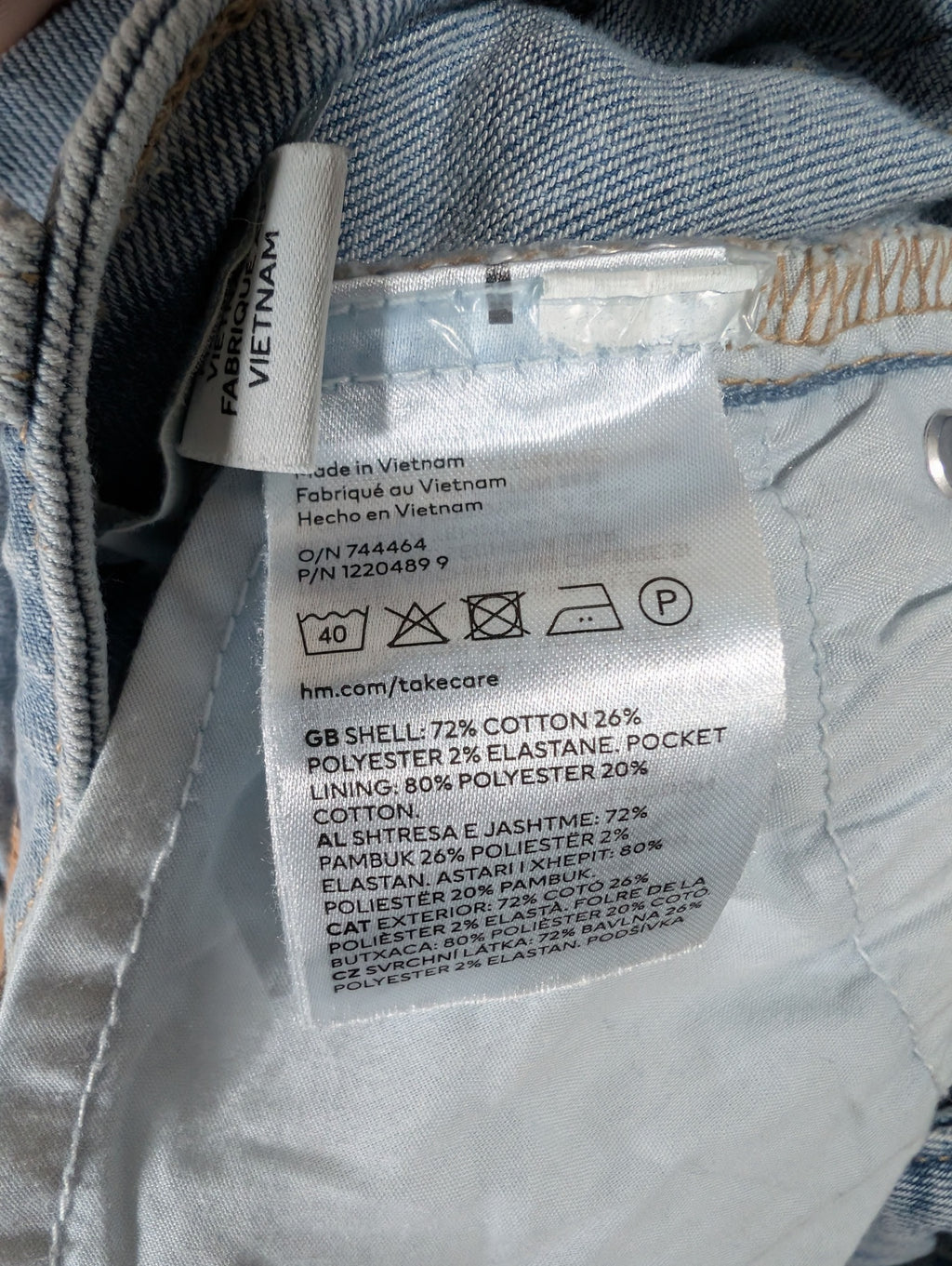 H&M denim shorts - SZ 0
