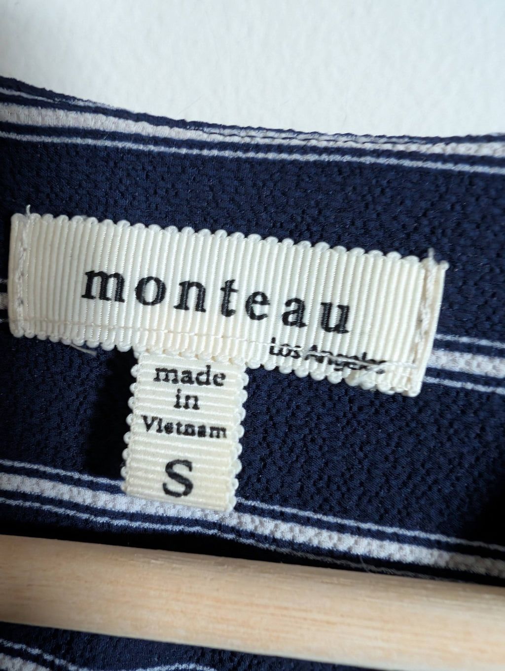 Monteau striped dress - Small