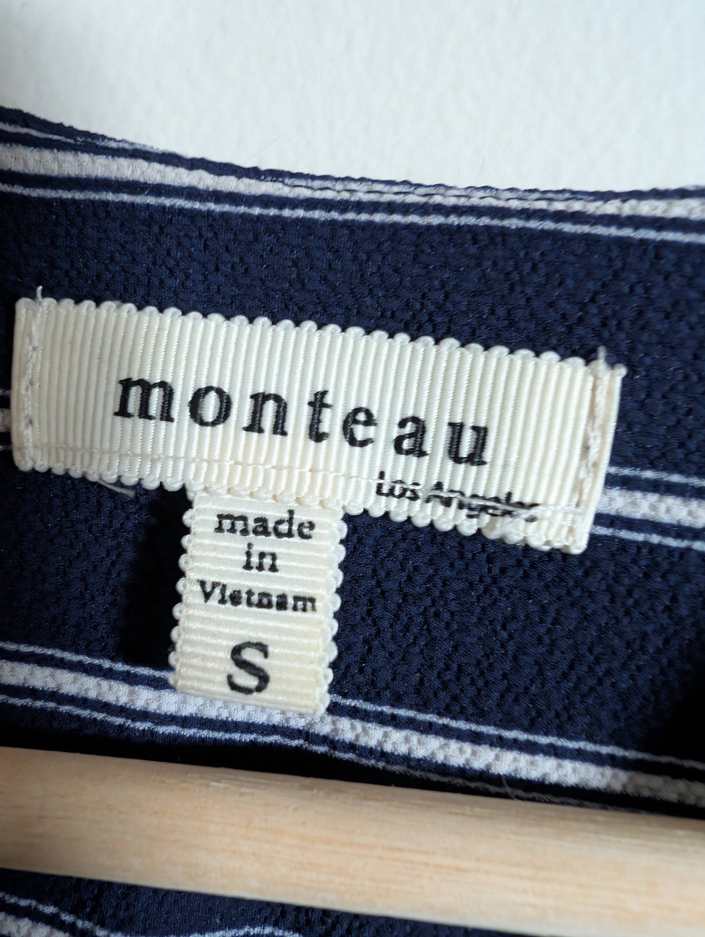Monteau striped dress - Small
