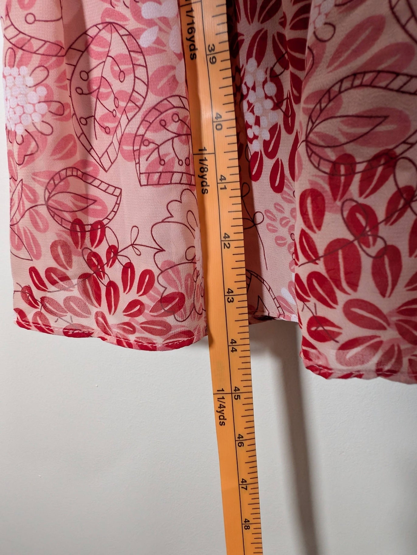 Max Studio pink floral dress - Small