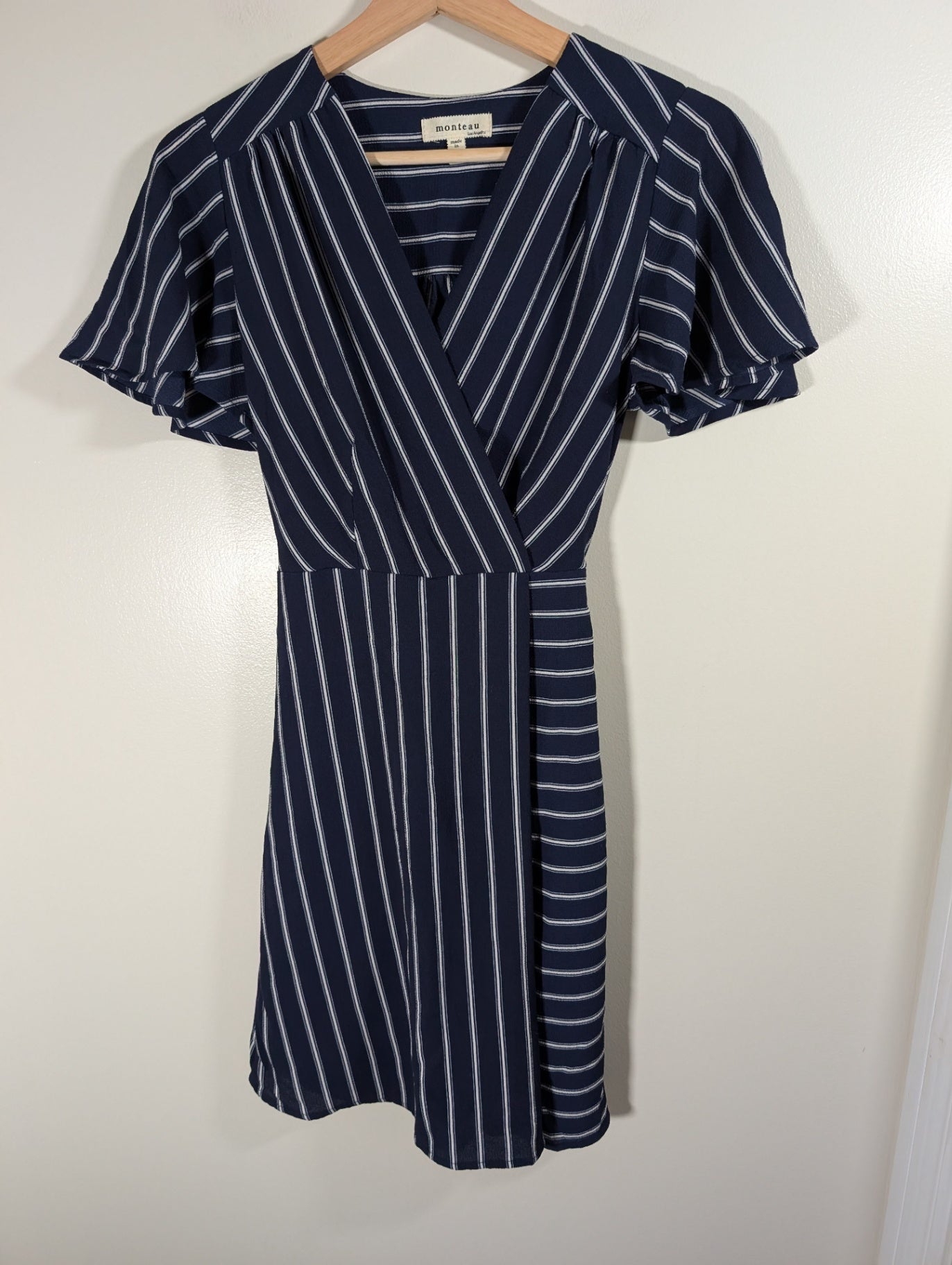Monteau striped dress - Small