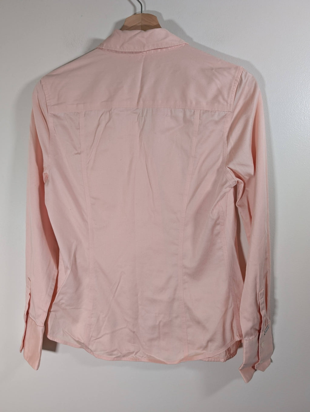 Calvin Klein peach button up - Small