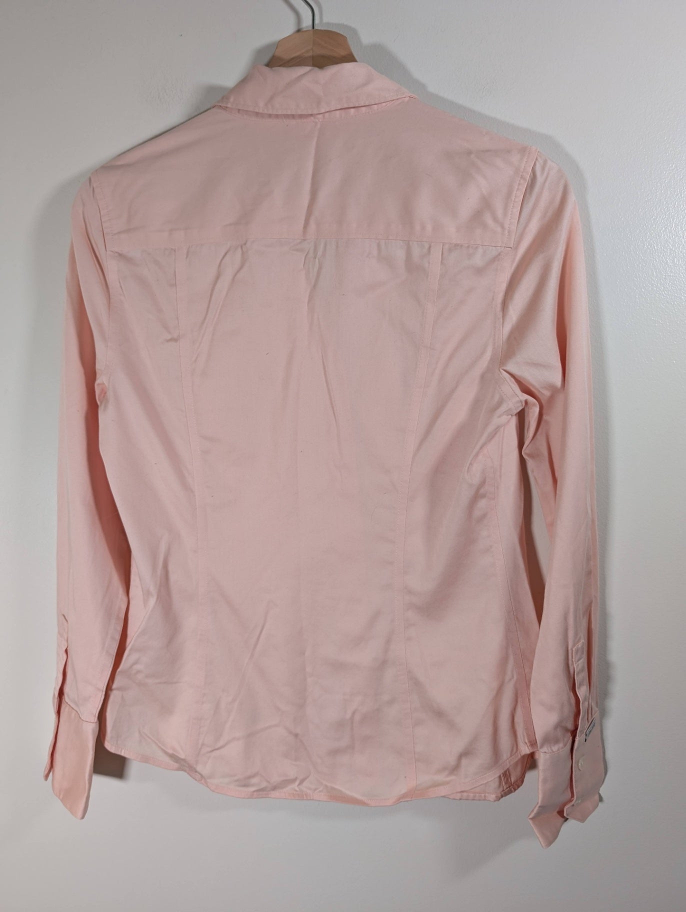 Calvin Klein peach button up - Small